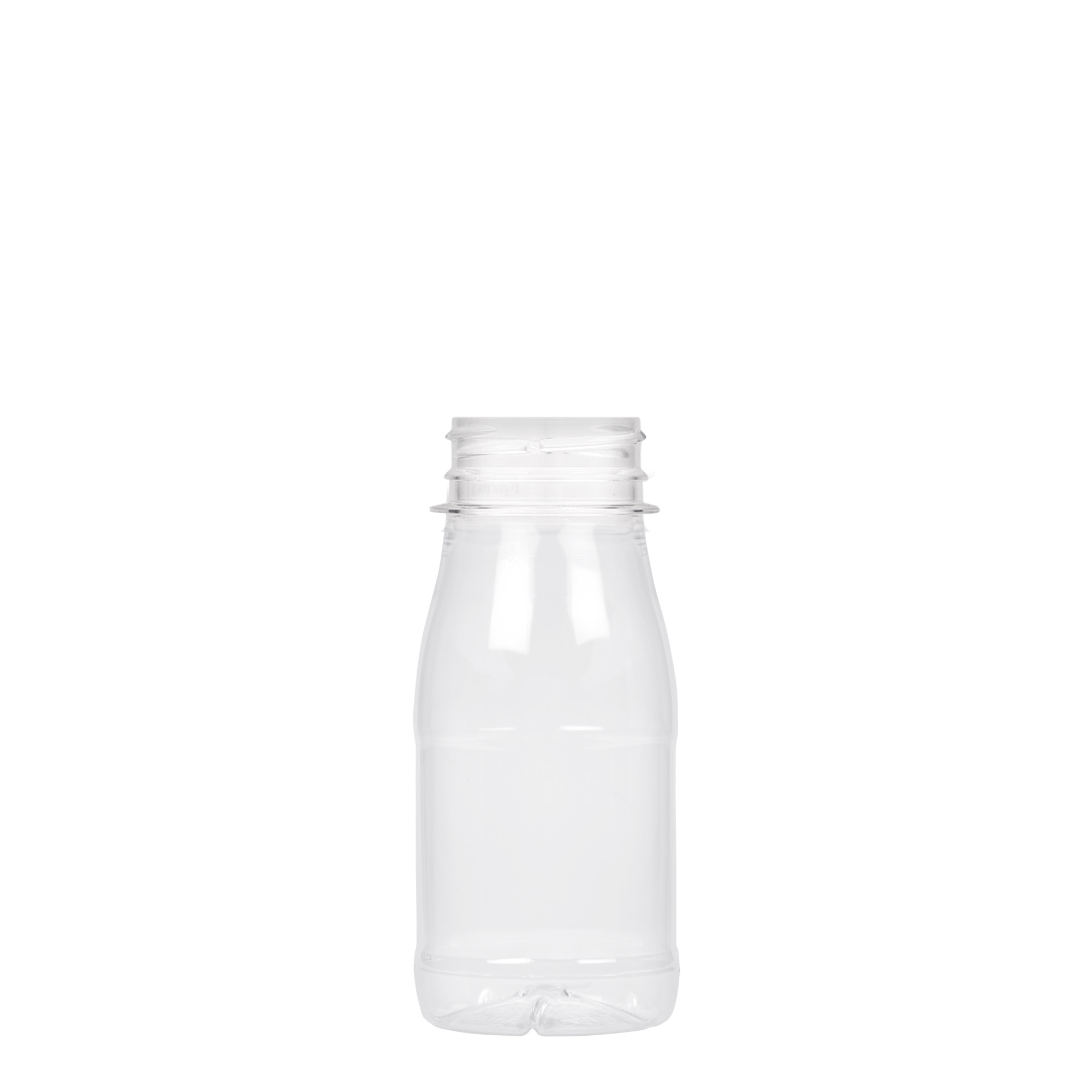 150 ml PET-Flasche „Milk and Juice“, Kunststoff, Mündung: 38 mm