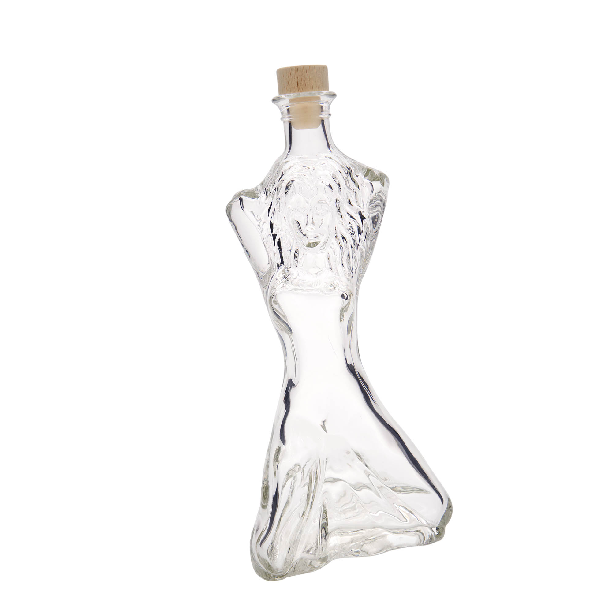 350 ml Glasflasche 'Lexy', Mündung: Kork 350 ml Glasflasche 'Lexy', Mündung: Kork