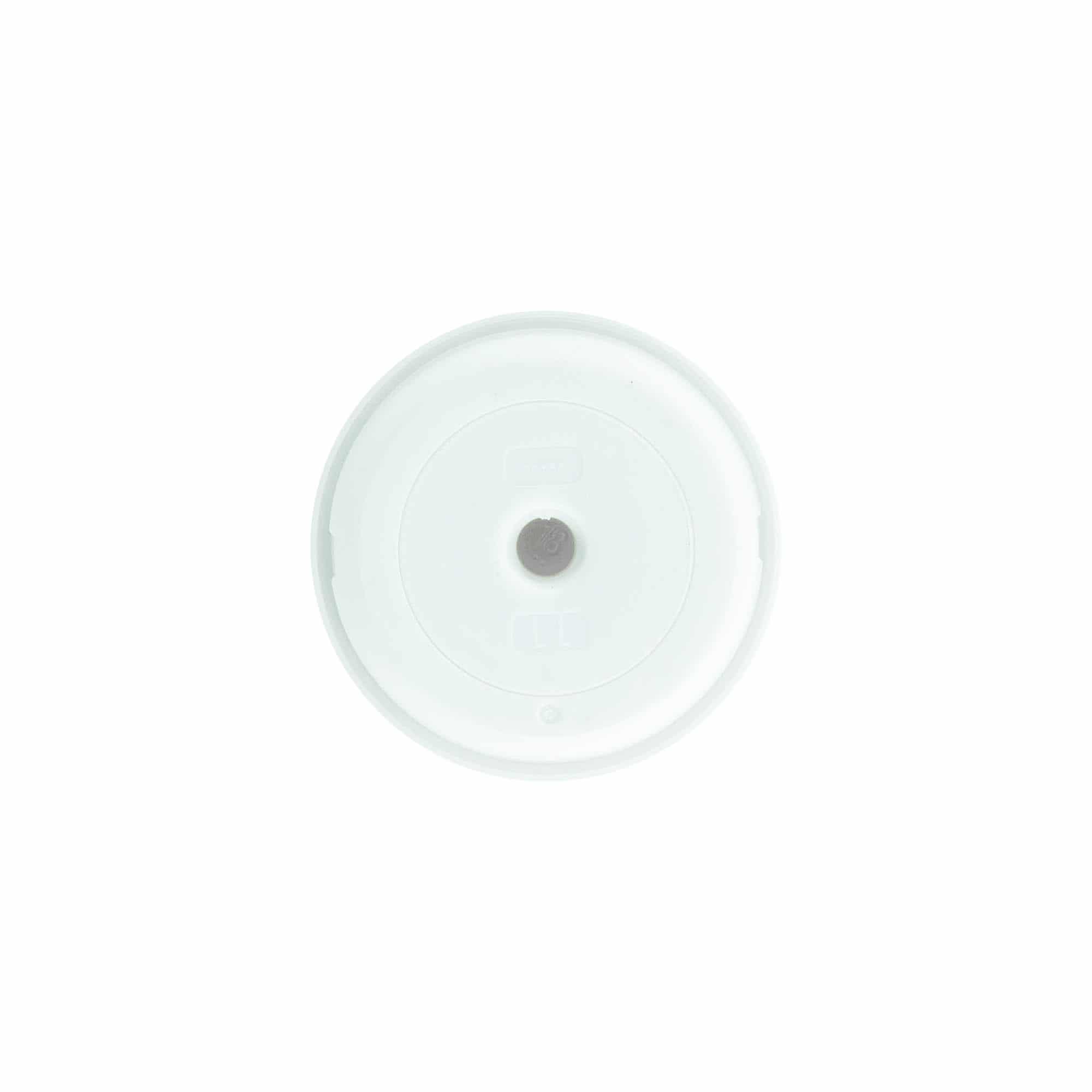 Airless Dispenser Pumpkopf 'Mezzo', PP-Kunststoff, silber