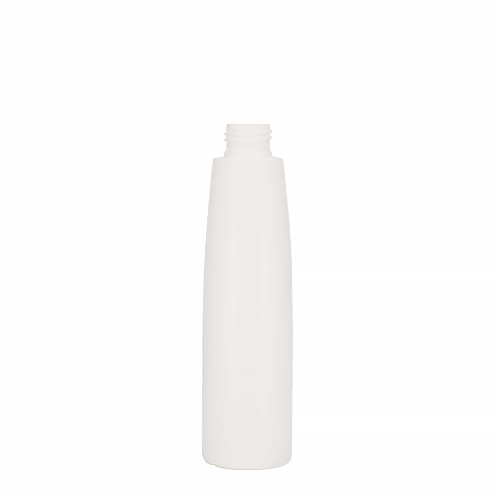 200 ml Kunststoffflasche 'Donald', HDPE, weiß, Mündung: 24/410