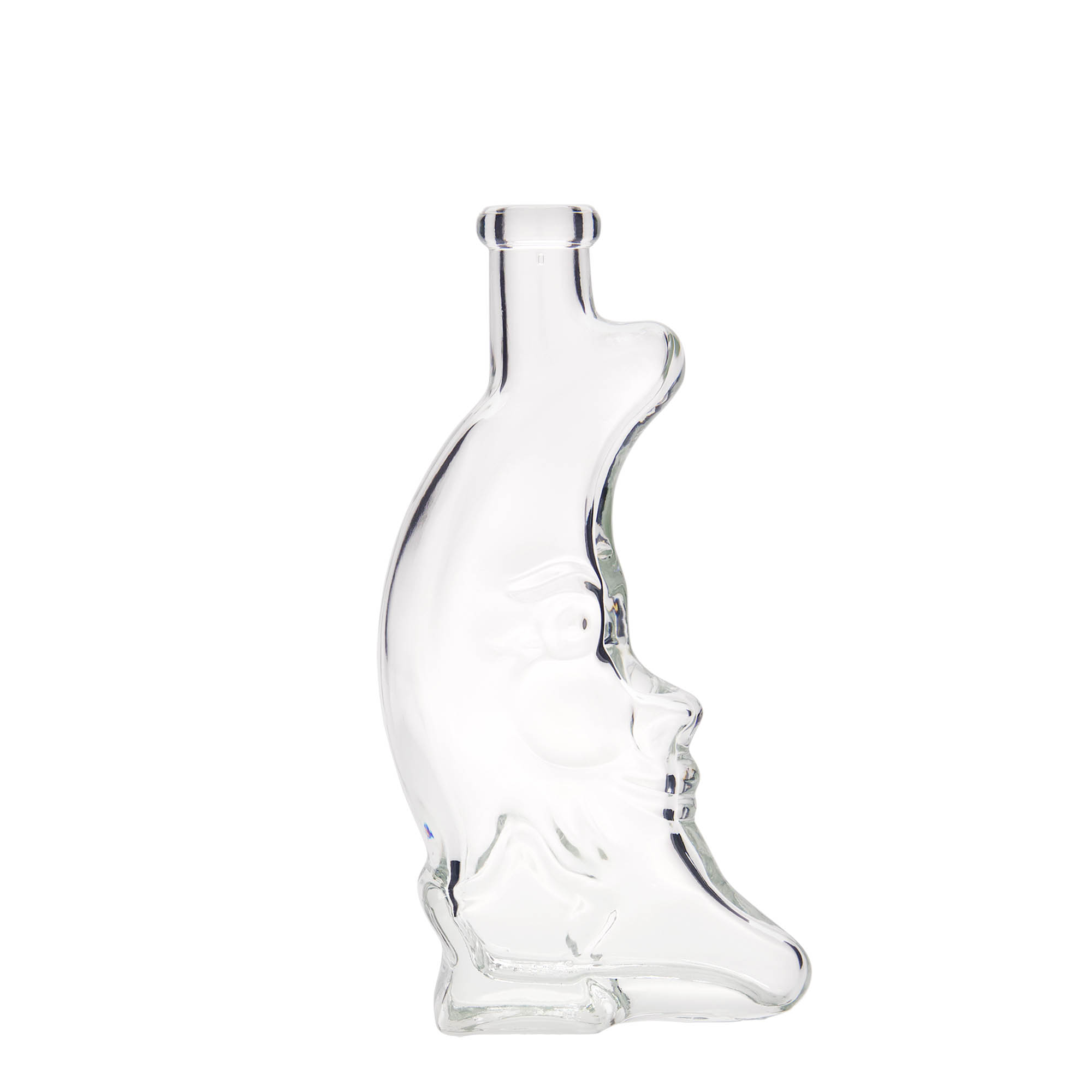 200 ml Glasflasche „Mond“, Mündung: Kork
