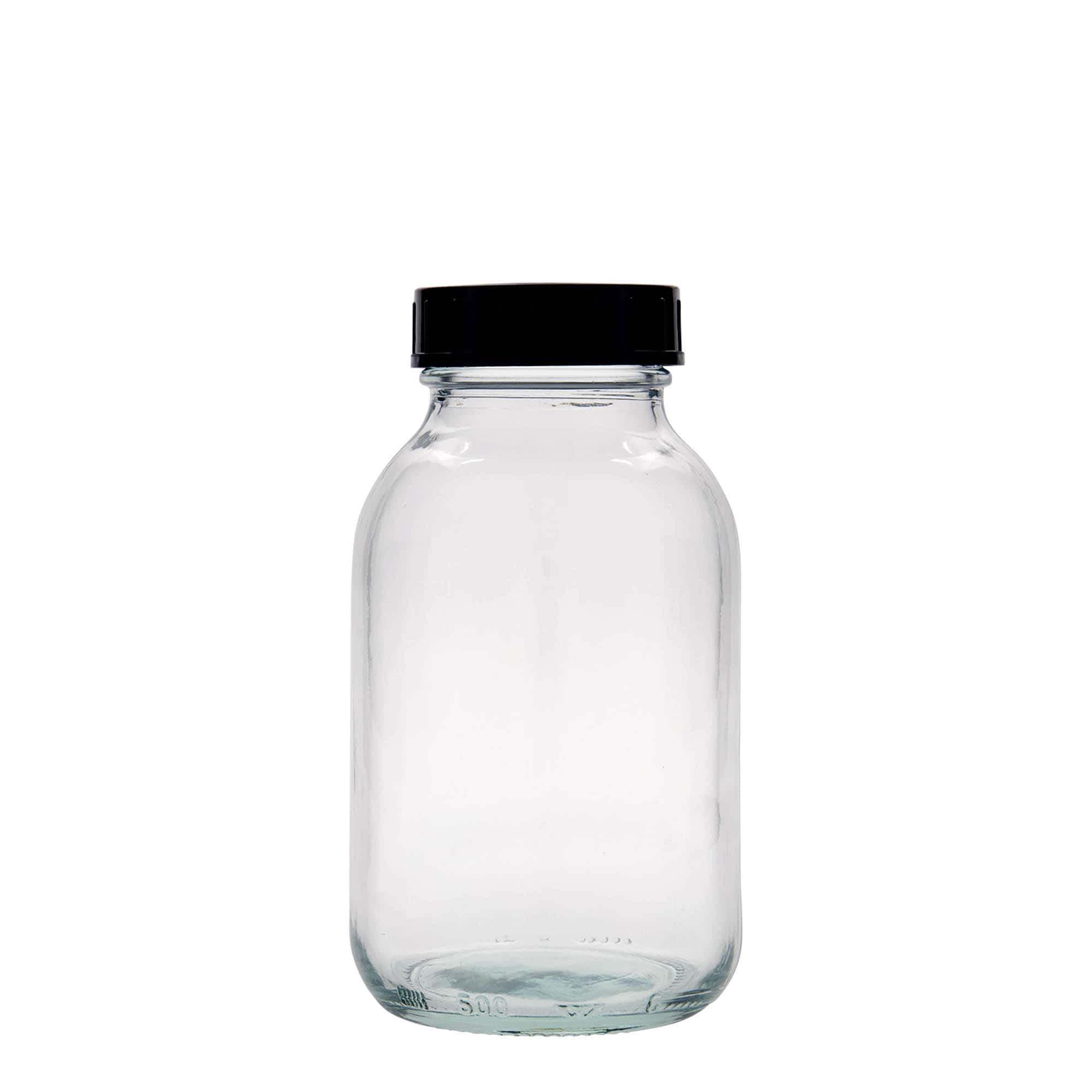 500 ml Weithalsglas, Mündung: DIN 55