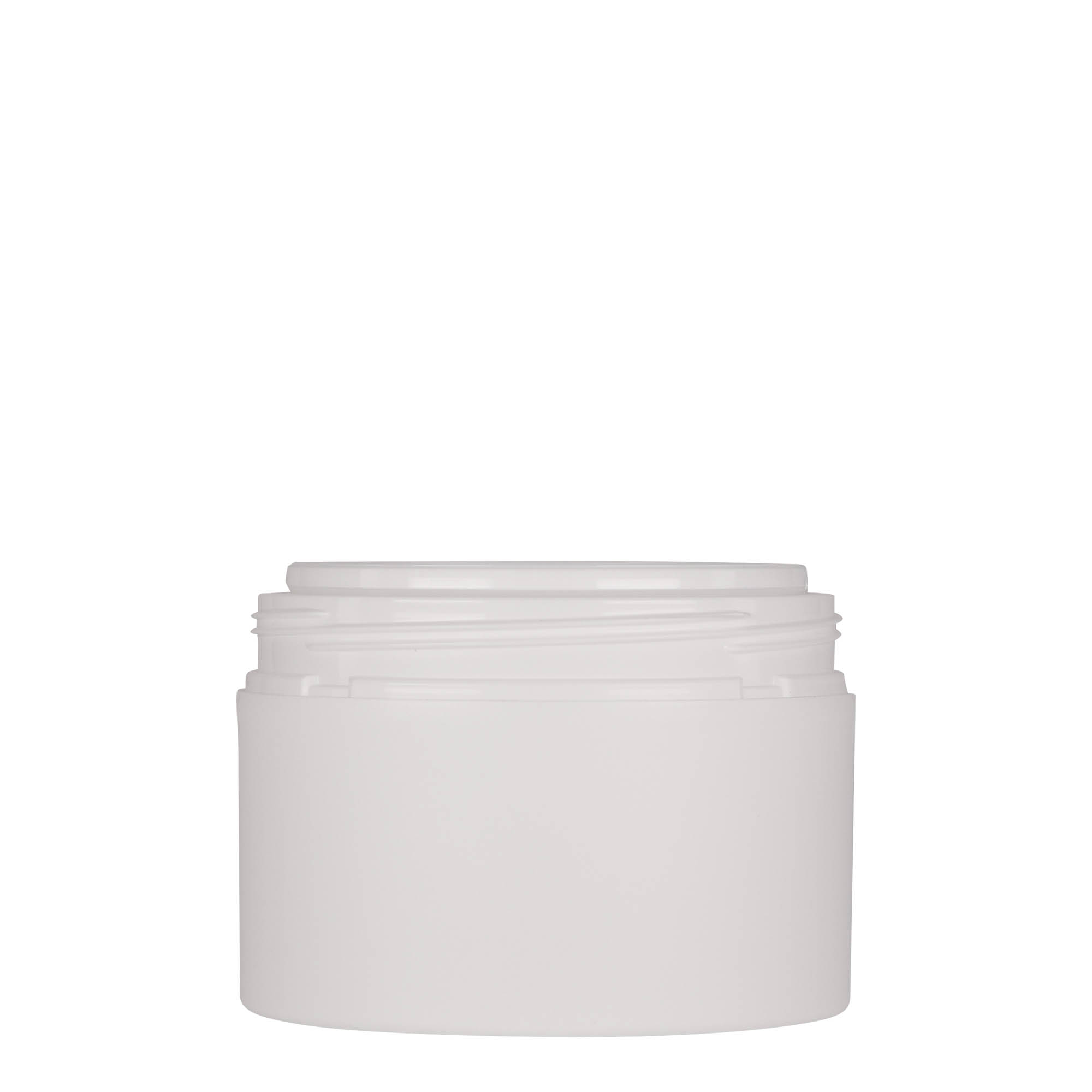 250 ml Kunststoffdose „Antonella“, PP, weiß, Mündung: Schraubverschluss