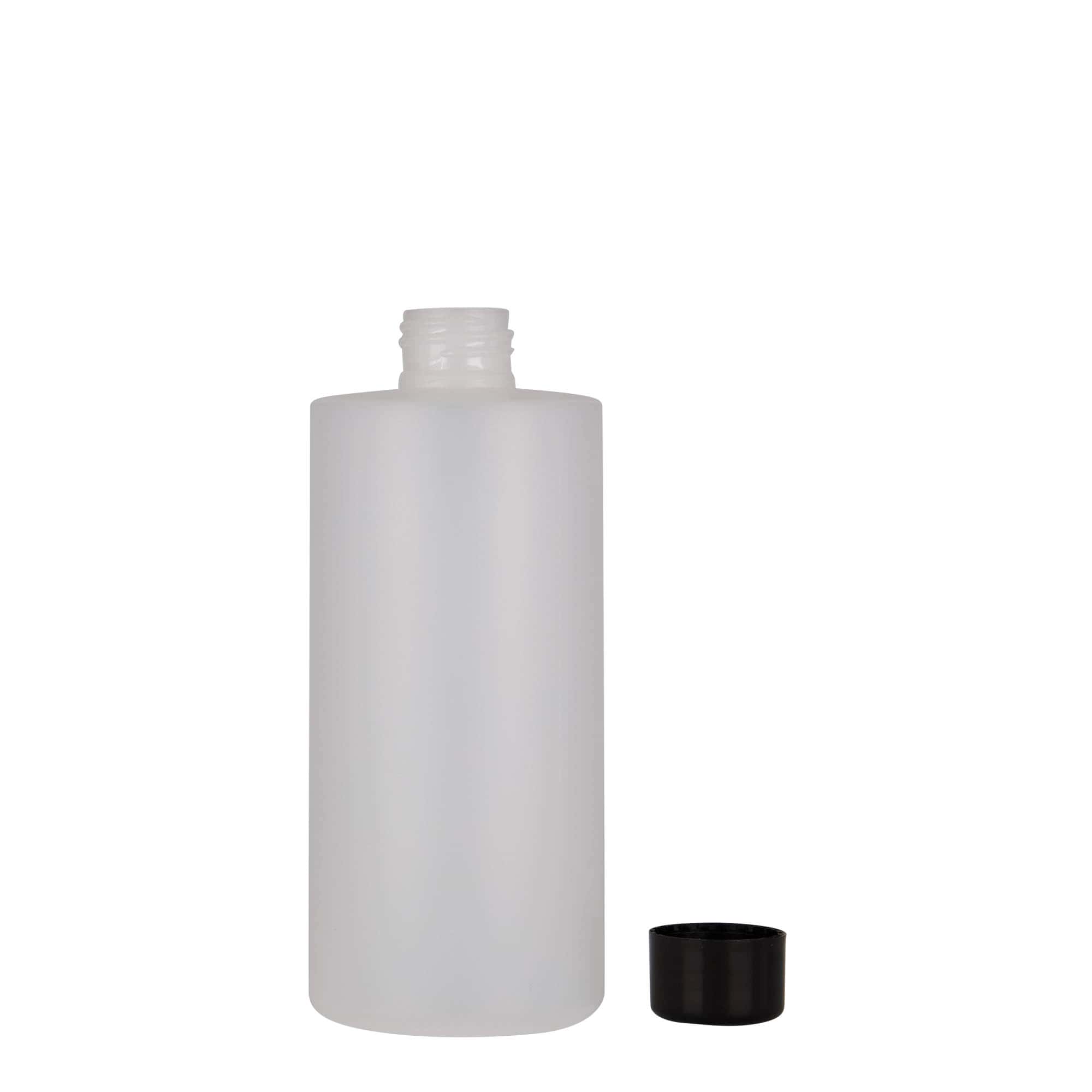300 ml Kunststoffflasche „Pipe“, HDPE, weiß, Mündung:  24/410