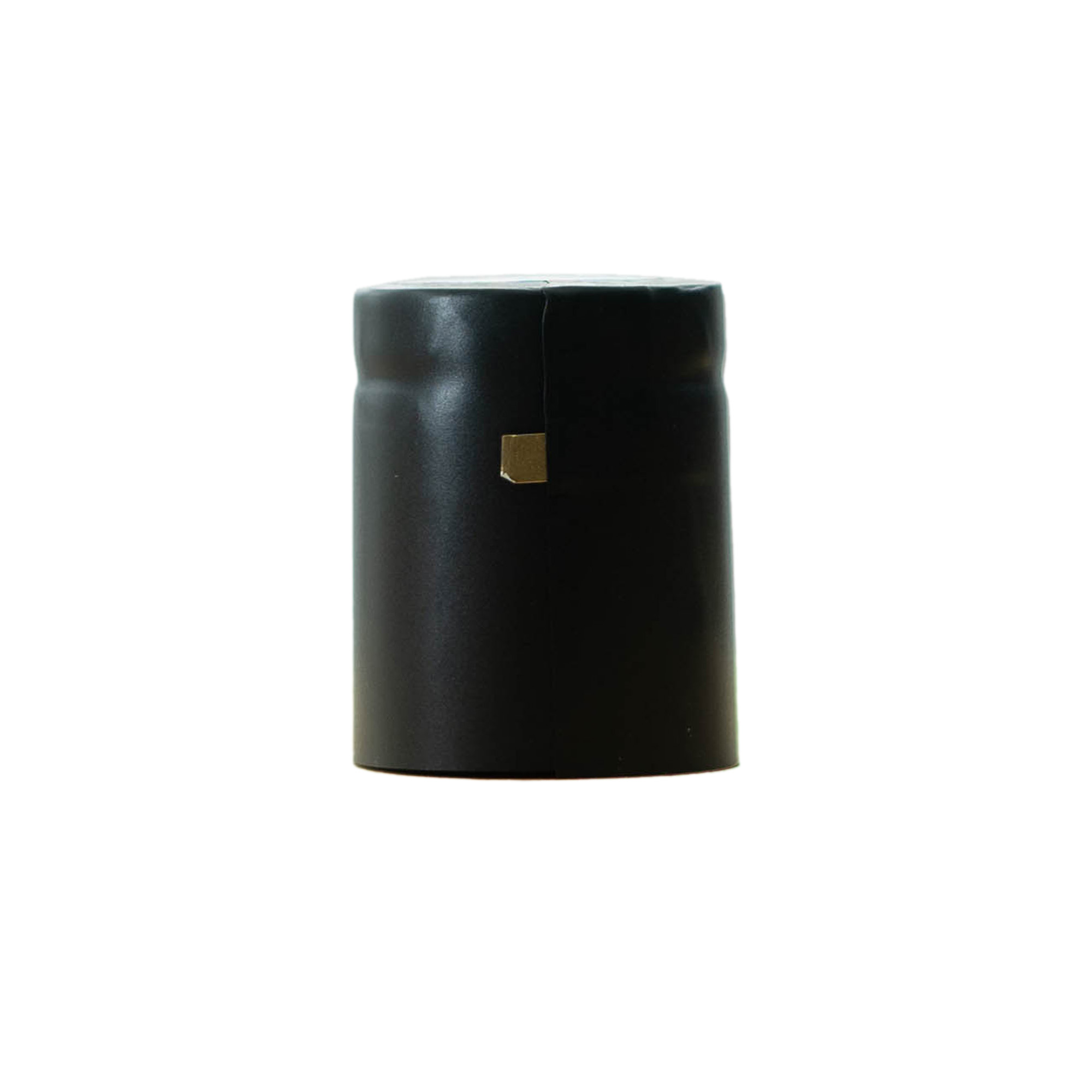 Schrumpfkapsel 32x41, PVC-Kunststoff, schwarz Schrumpfkapsel 32x41, PVC-Kunststoff, schwarz