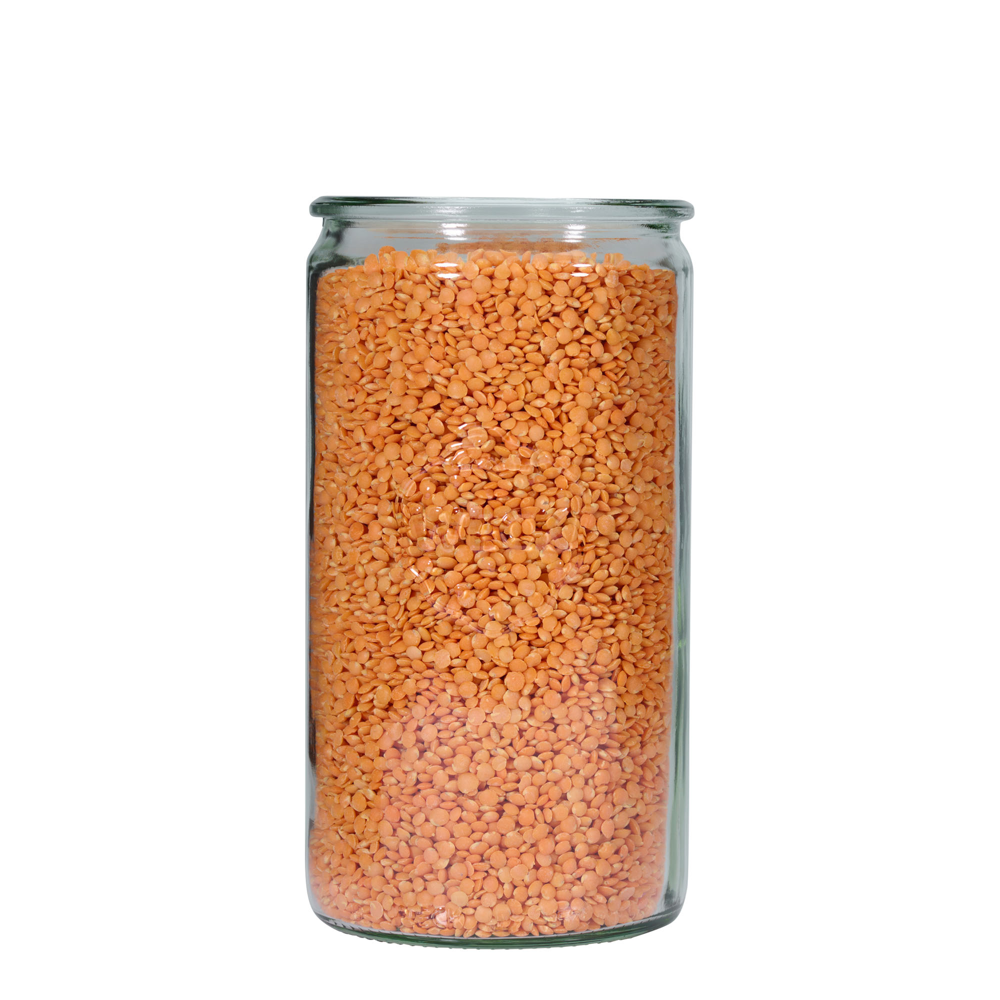 1.575 ml WECK-Zylinderglas, Mündung: Rundrand