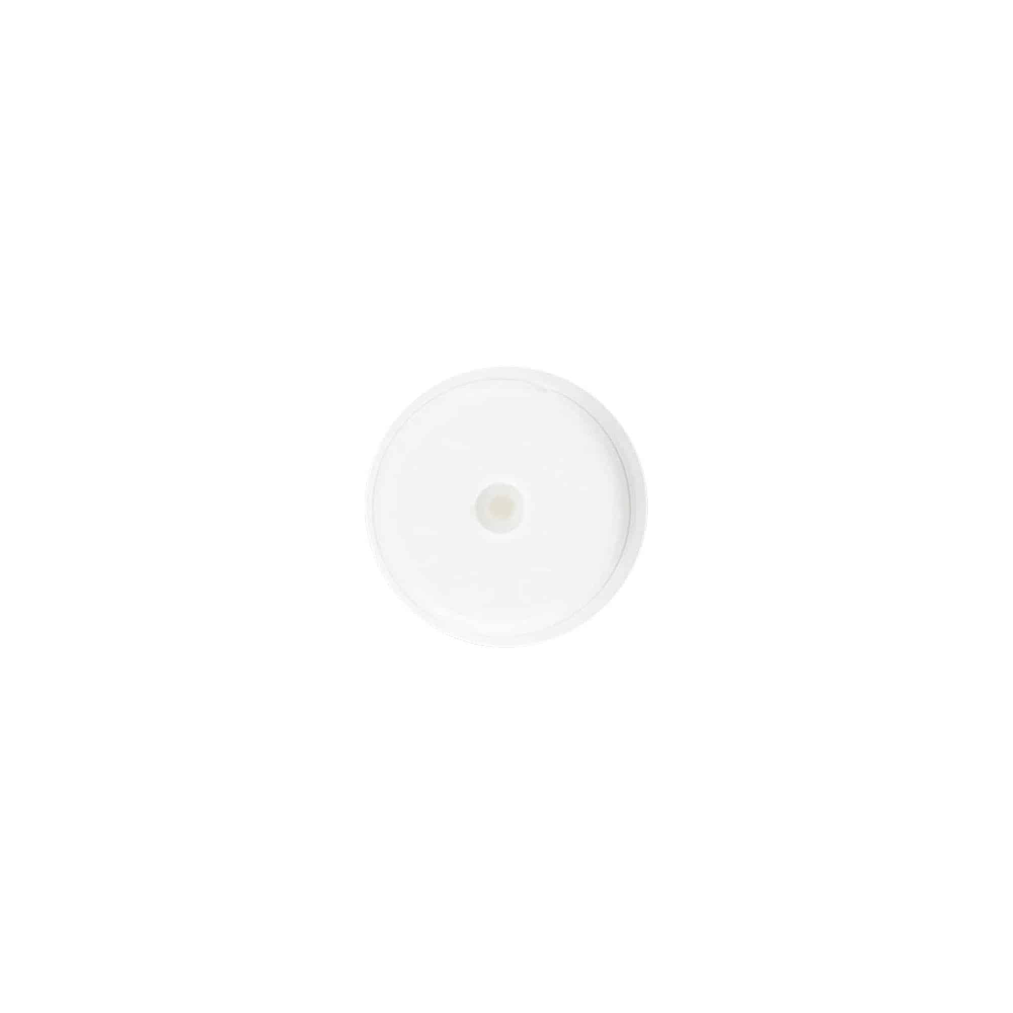 Airless Dispenser Pumpkopf „Nano“, PP-Kunststoff, weiß