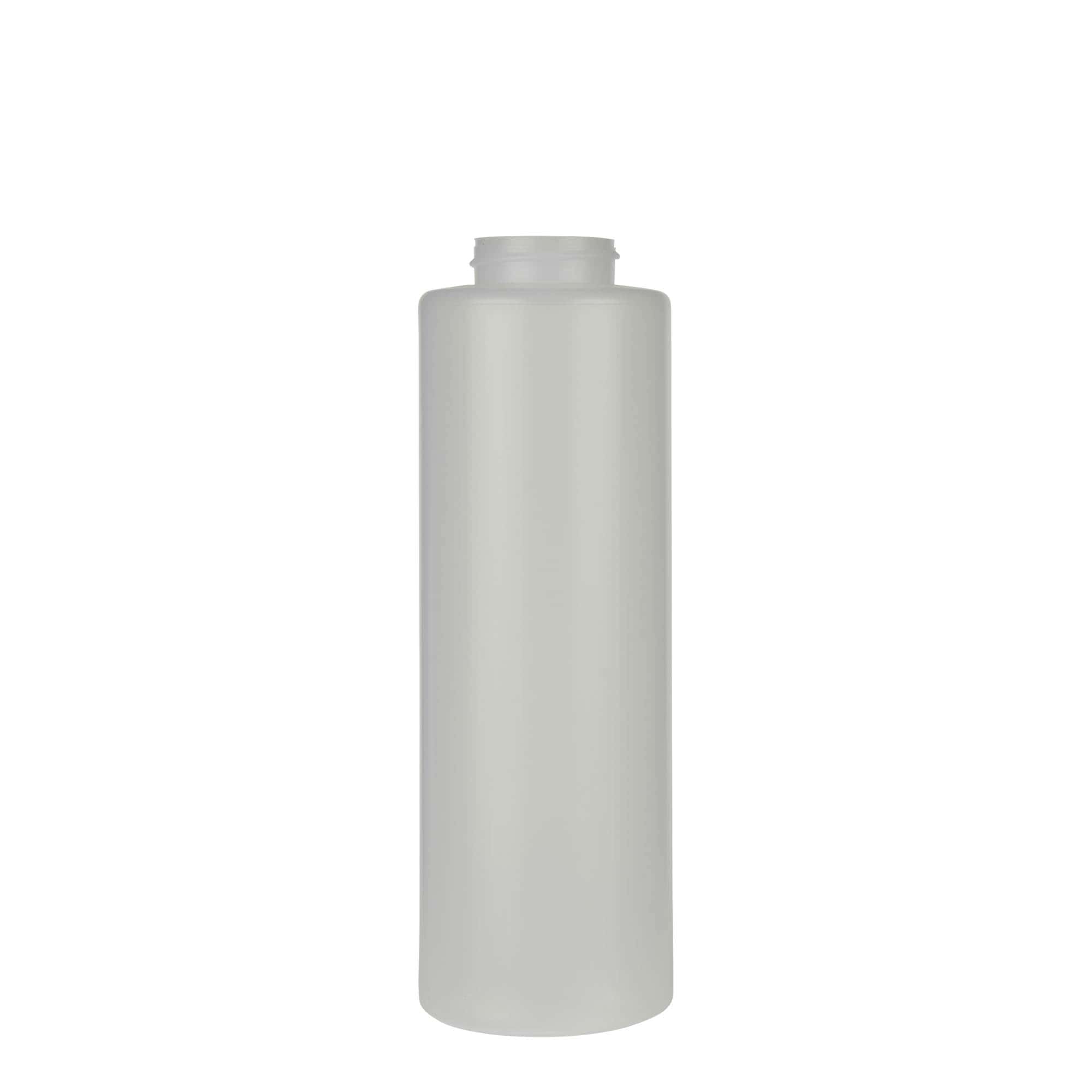 500 ml Soßenflasche, LDPE-Kunststoff, natur, Mündung: 38/400
