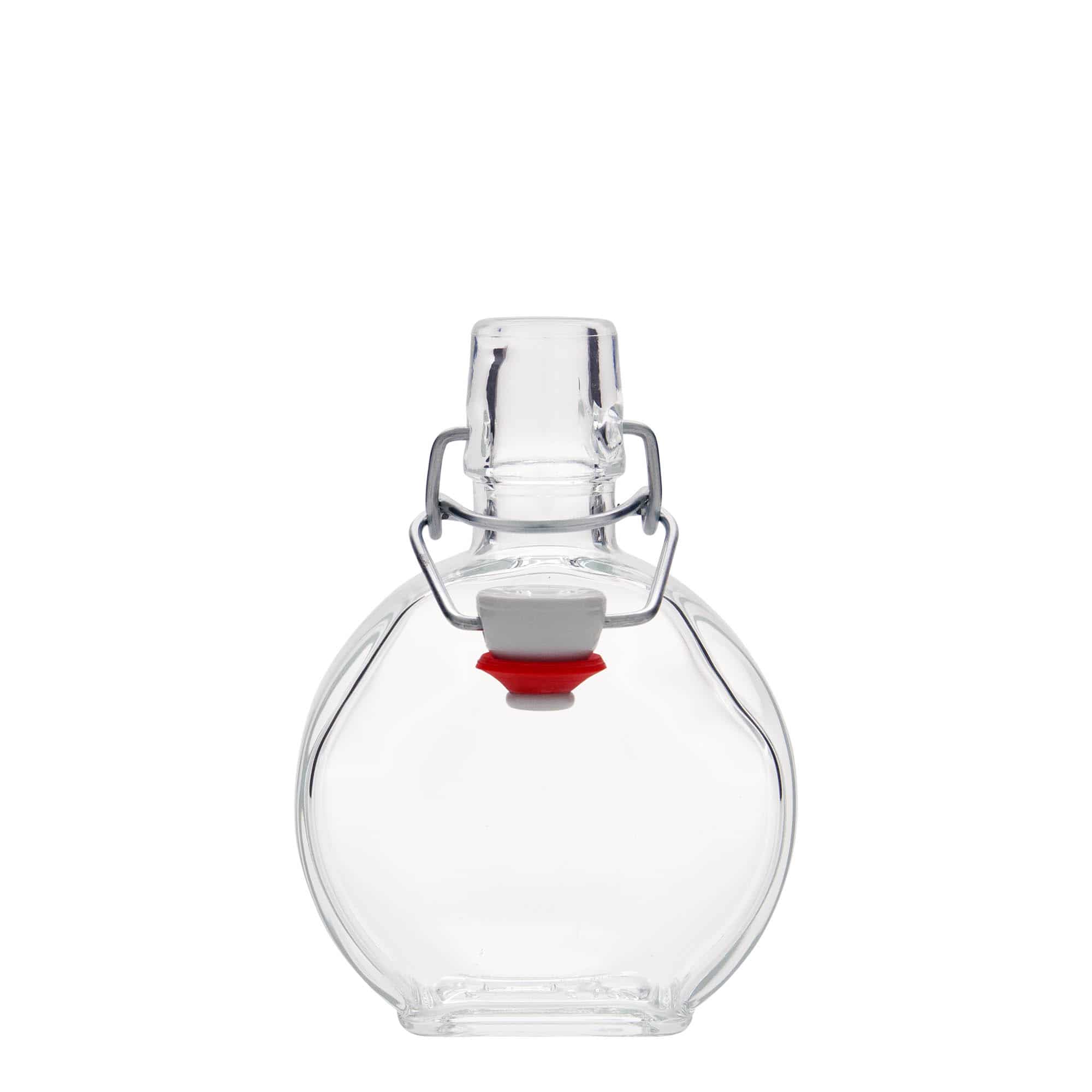200 ml Glasflasche 'Sensatione', rechteckig, Mündung: Bügelverschluss 200 ml Glasflasche 'Sensatione', rechteckig, Mündung: Bügelverschluss