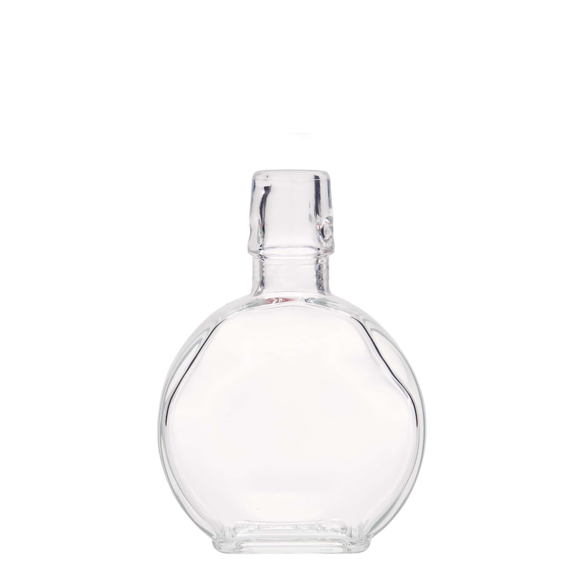 200 ml Glasflasche „Sensatione“, rechteckig, Mündung: Bügelverschluss