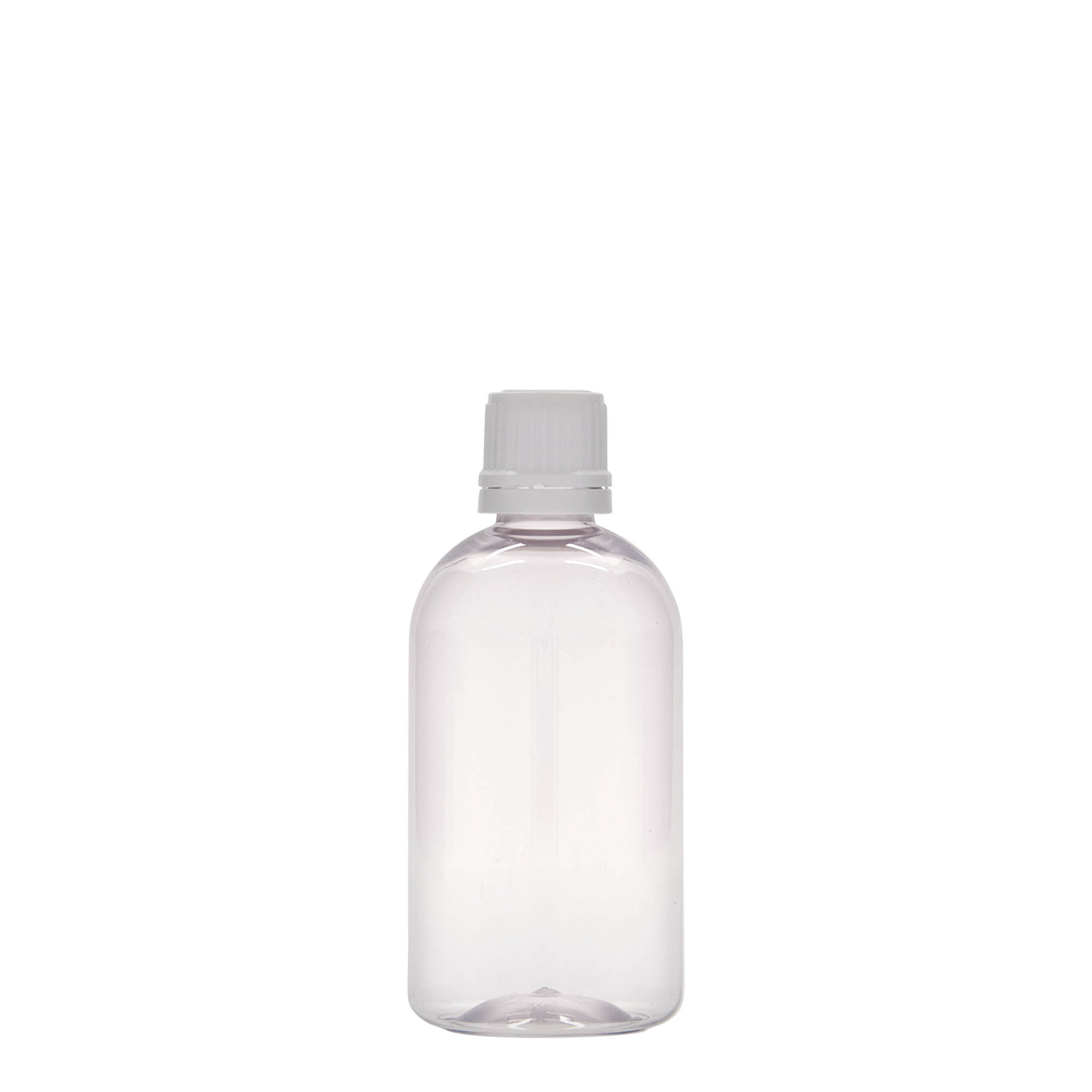100 ml PET-Medizinflasche 'Easy Living', Kunststoff, Mündung: DIN 18 100 ml PET-Medizinflasche 'Easy Living', Kunststoff, Mündung: DIN 18