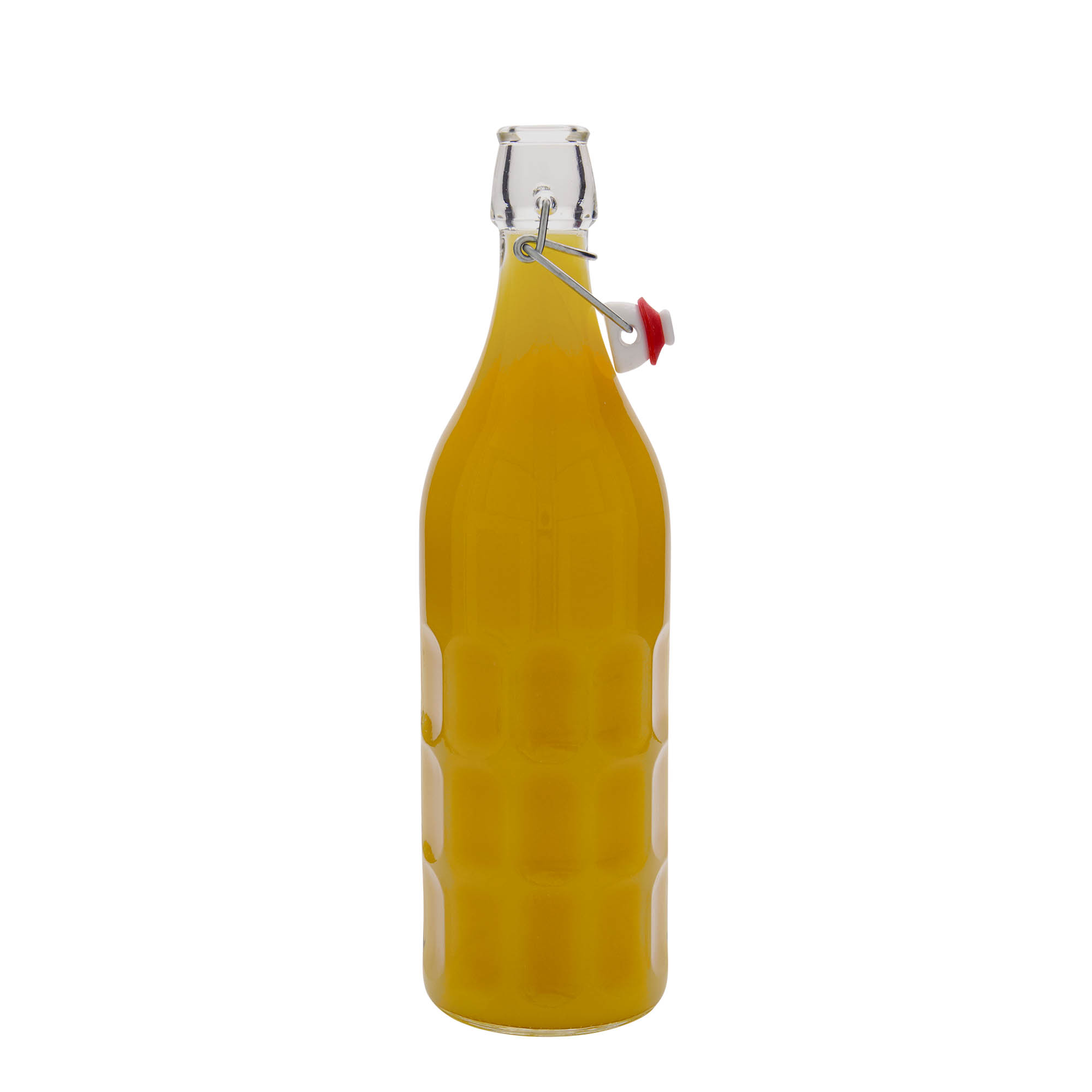 1.000 ml Glasflasche Moresca, Mündung: Bügelverschluss 1.000 ml Glasflasche Moresca, Mündung: Bügelverschluss