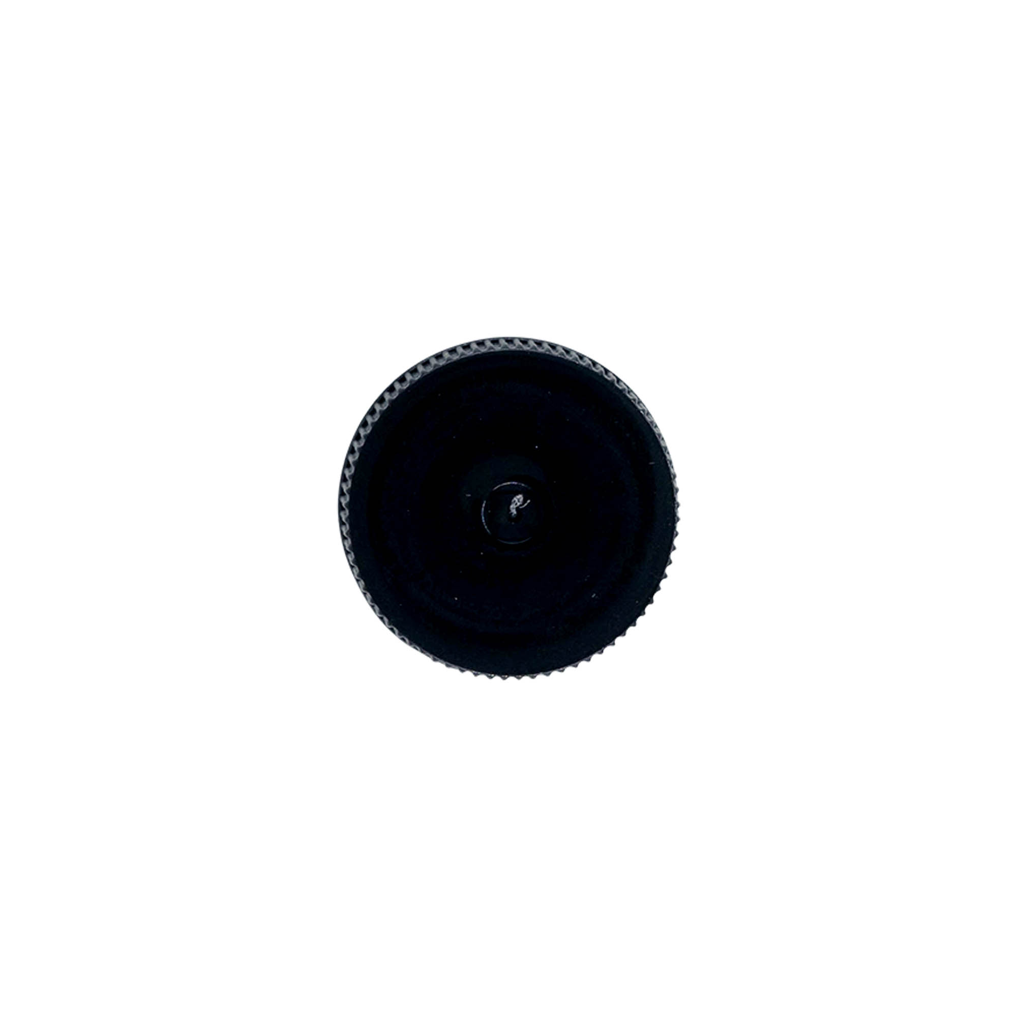 Schraubverschluss mit EPE-Einlage, PE-Kunststoff, schwarz, für Mündung: DIN 25 Schraubverschluss mit EPE-Einlage, PE-Kunststoff, schwarz, für Mündung: DIN 25