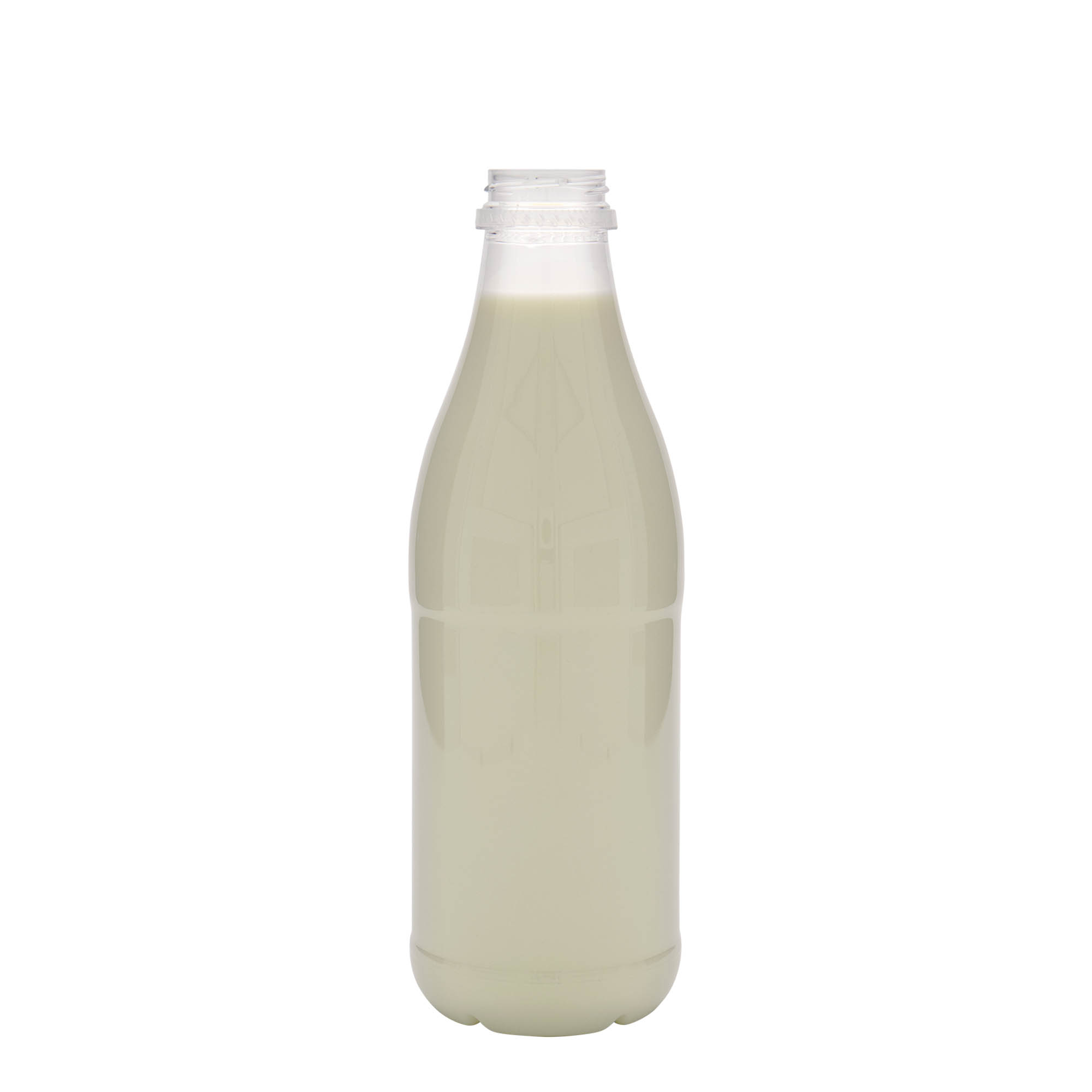 1.000 ml PET-Flasche 'Milk and Juice', Kunststoff, Mündung: 38 mm