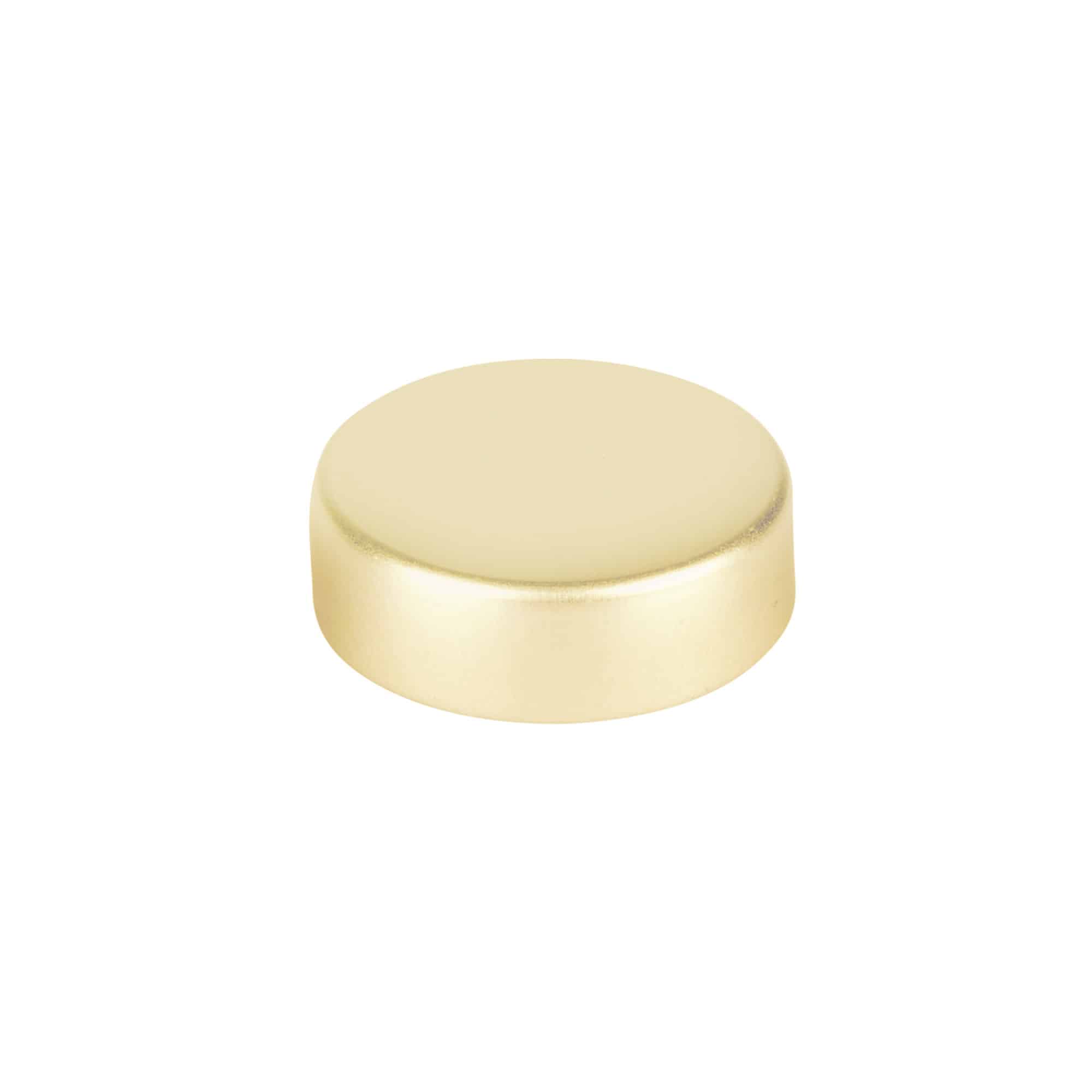 Schraubverschluss, Metall, gold, für Mündung: GPI 33/400