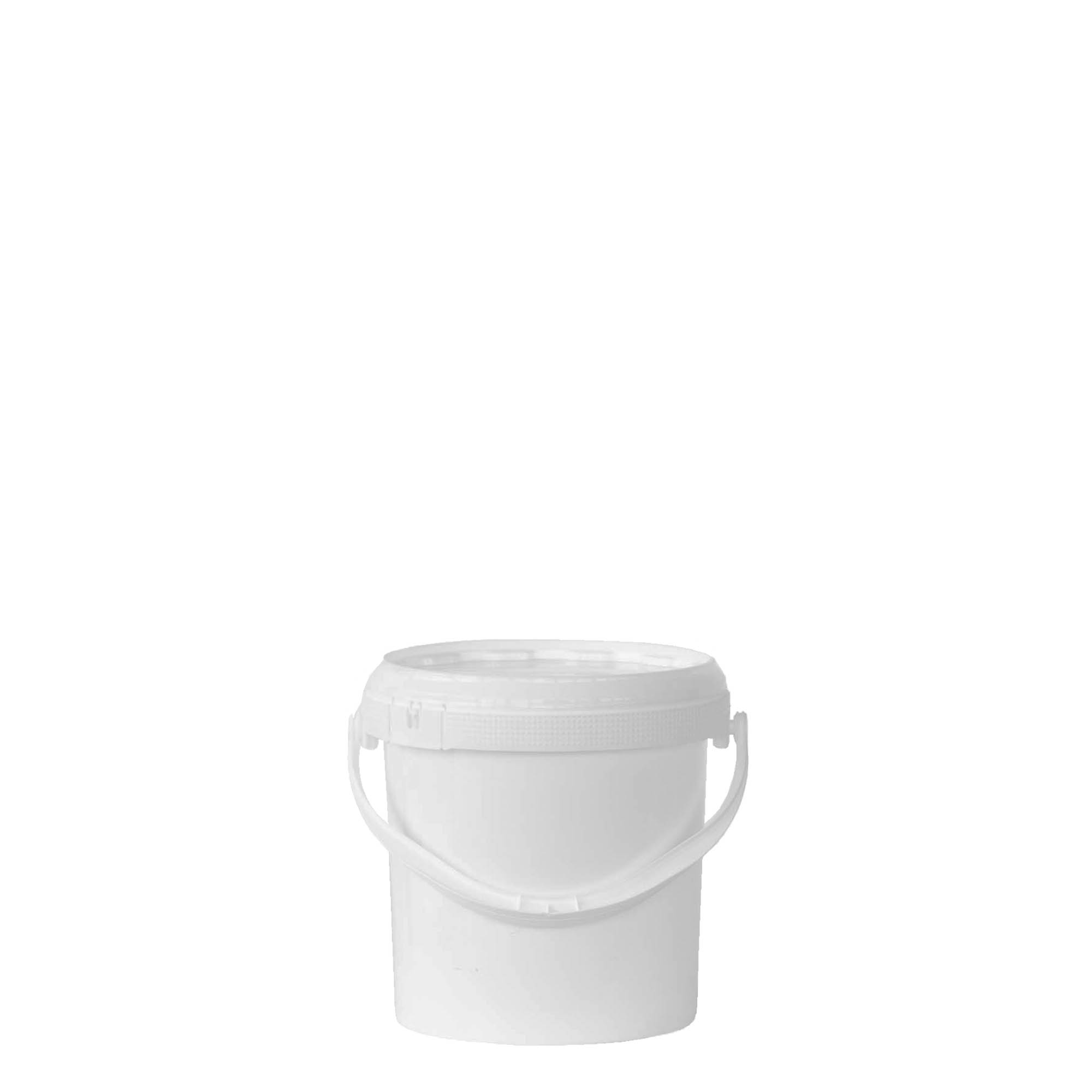 1 l Eimer, PP-Kunststoff, weiß 1 l Eimer, PP-Kunststoff, weiß