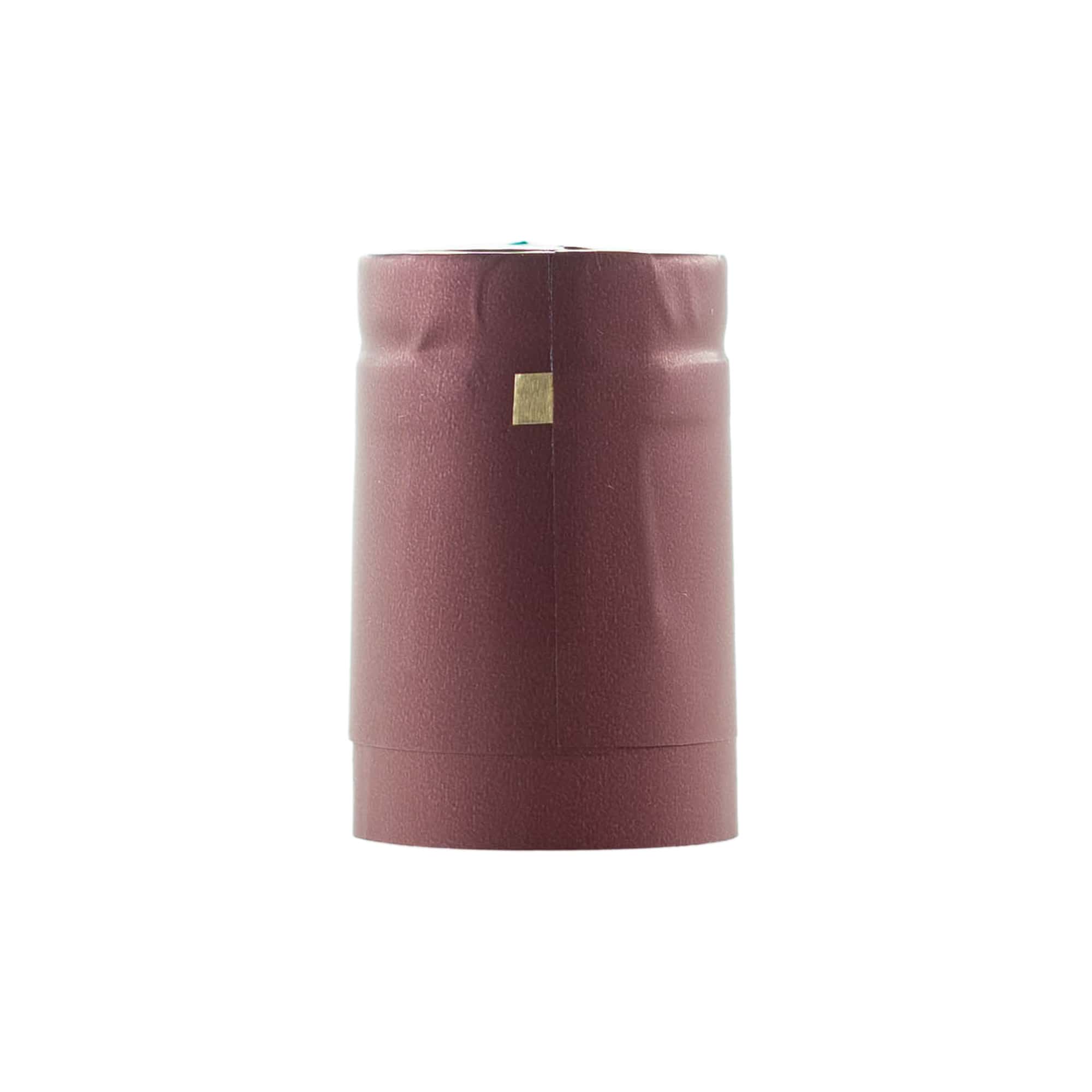 Schrumpfkapsel 32x41, PVC-Kunststoff, dunkelrot
