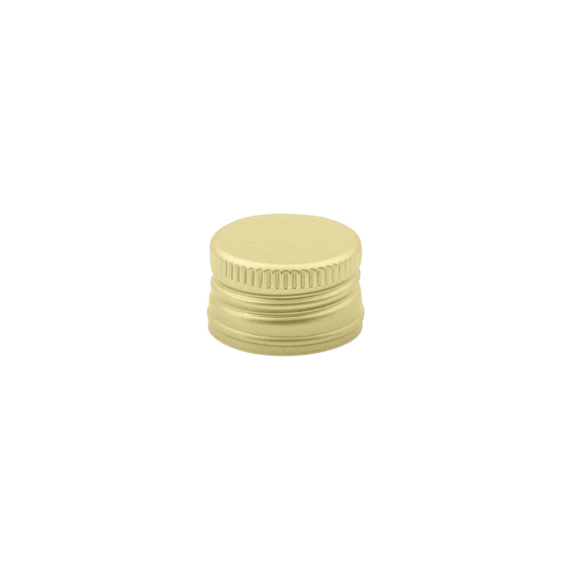 Schraubverschluss, Metall, gold, für Mündung: PP 22 Schraubverschluss, Metall, gold, für Mündung: PP 22