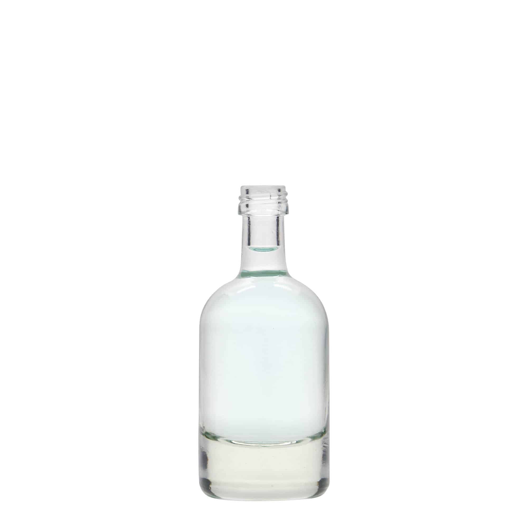 50 ml Glasflasche 'Linea Uno', Mündung: PP 18 50 ml Glasflasche 'Linea Uno', Mündung: PP 18