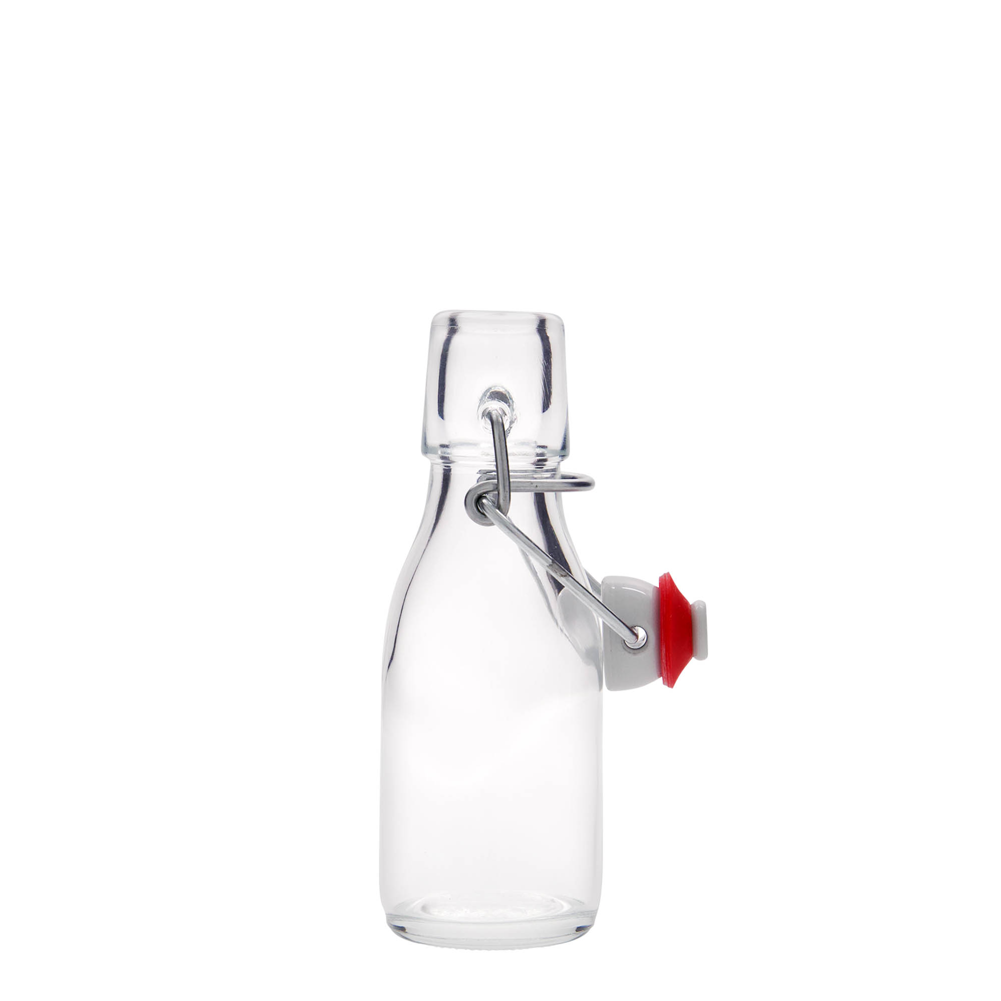 100 ml Glasflasche 'Paul', Mündung: Bügelverschluss 100 ml Glasflasche 'Paul', Mündung: Bügelverschluss
