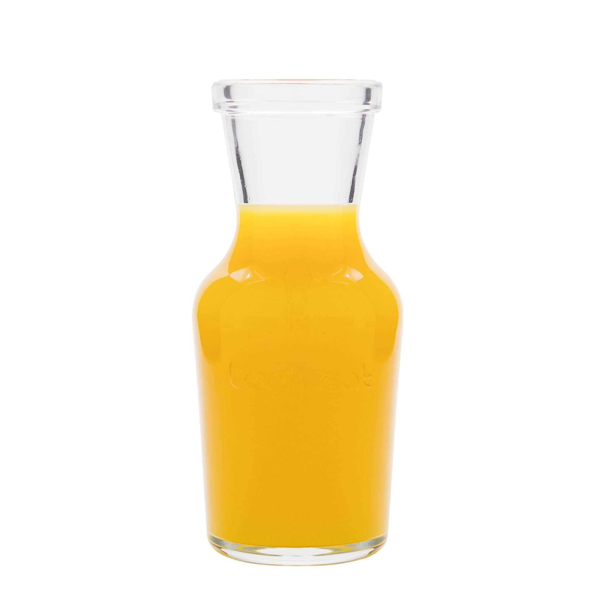 500 ml Glaskaraffe „Lock-Eat“, Mündung: Drahtbügelverschluss
