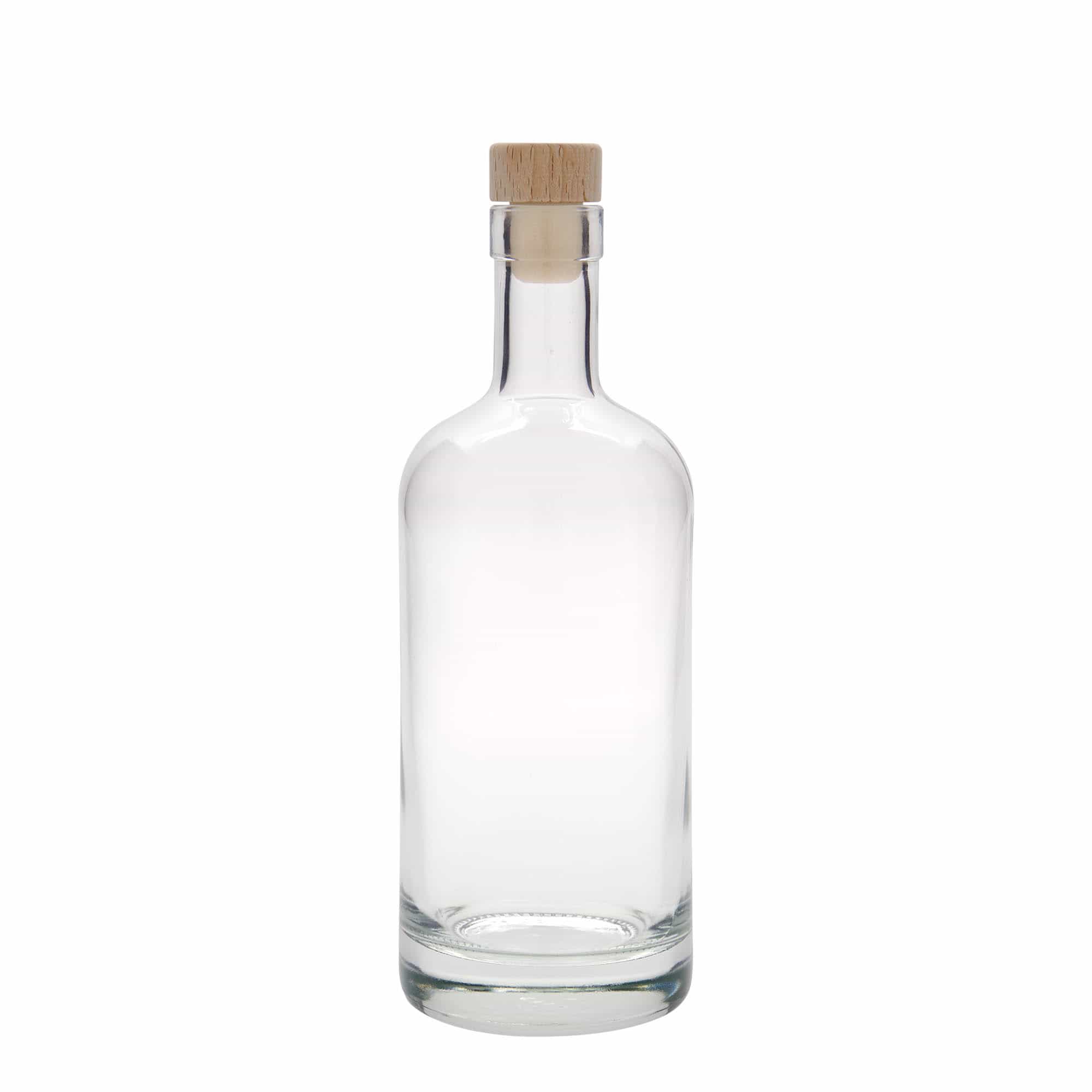 500 ml Glasflasche „Linea Uno“, Mündung: Kork