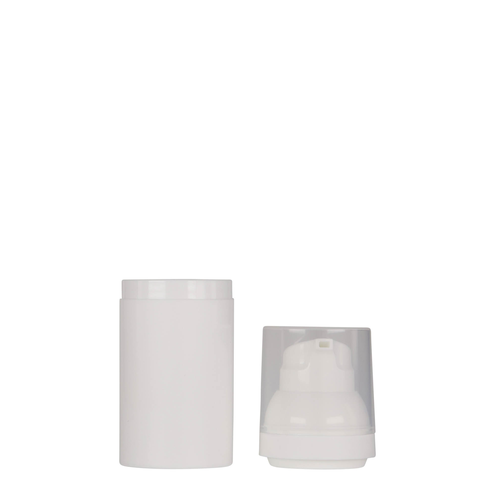 30 ml Airless Dispenser „Mezzo“, PP-Kunststoff, weiß