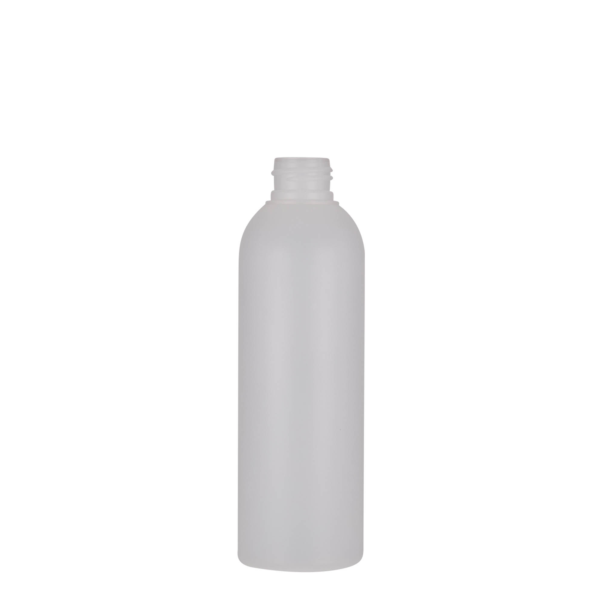 200 ml Kunststoffflasche 'Tuffy', HDPE, natur, Mündung: 24/410 200 ml Kunststoffflasche 'Tuffy', HDPE, natur, Mündung: 24/410