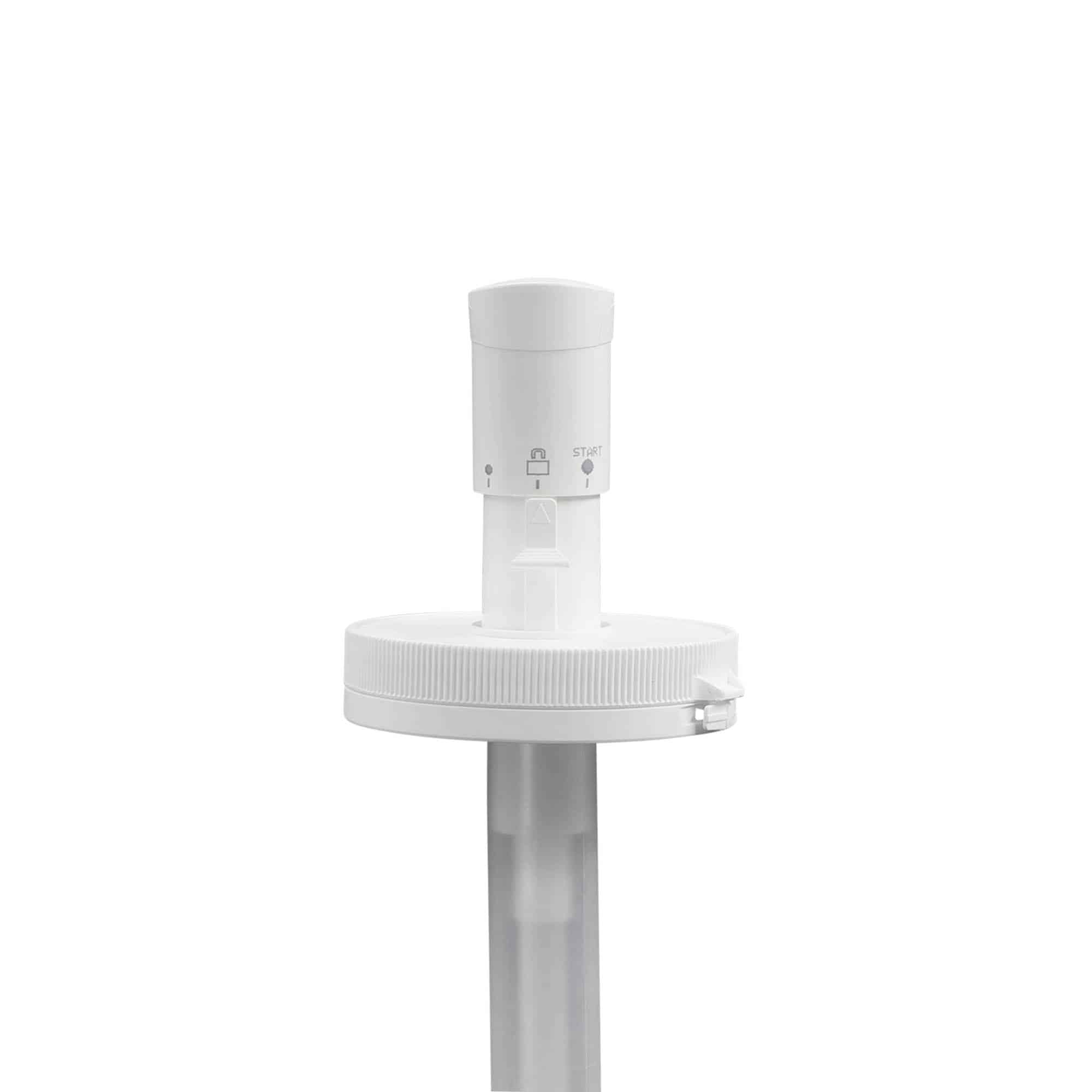 Dispenserpumpe für 655 ml „Securibox“, PE-Kunststoff, weiß, für Mündung: Schraubverschluss