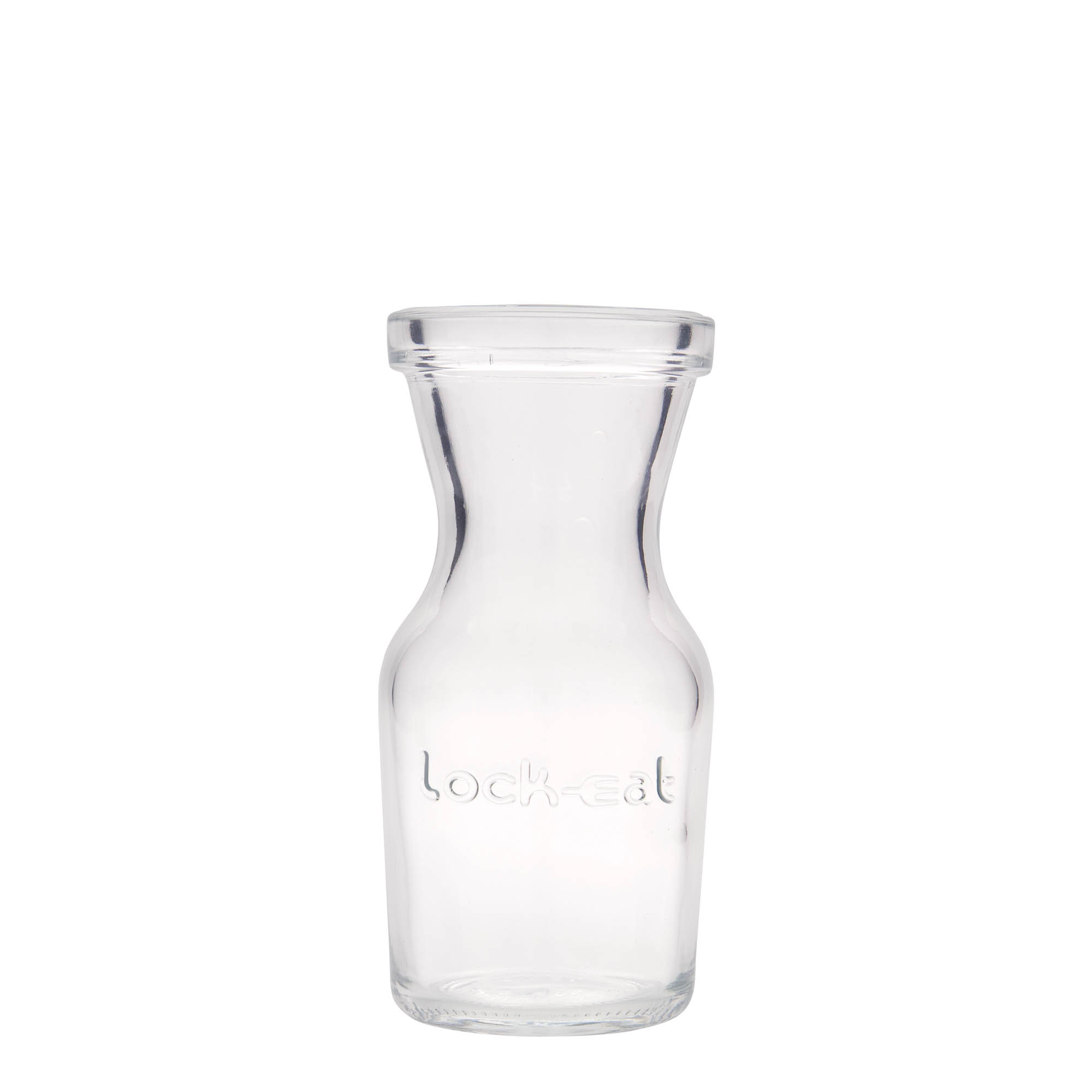 250 ml Glaskaraffe „Lock-Eat“, Mündung: Drahtbügelverschluss 250 ml Glaskaraffe „Lock-Eat“, Mündung: Drahtbügelverschluss