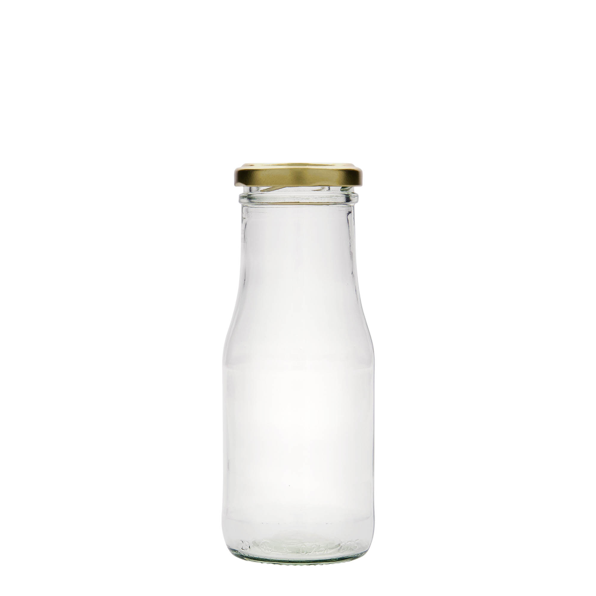 250 ml Glasflasche Susann, Mündung: Twist-Off (TO 48) 250 ml Glasflasche Susann, Mündung: Twist-Off (TO 48)