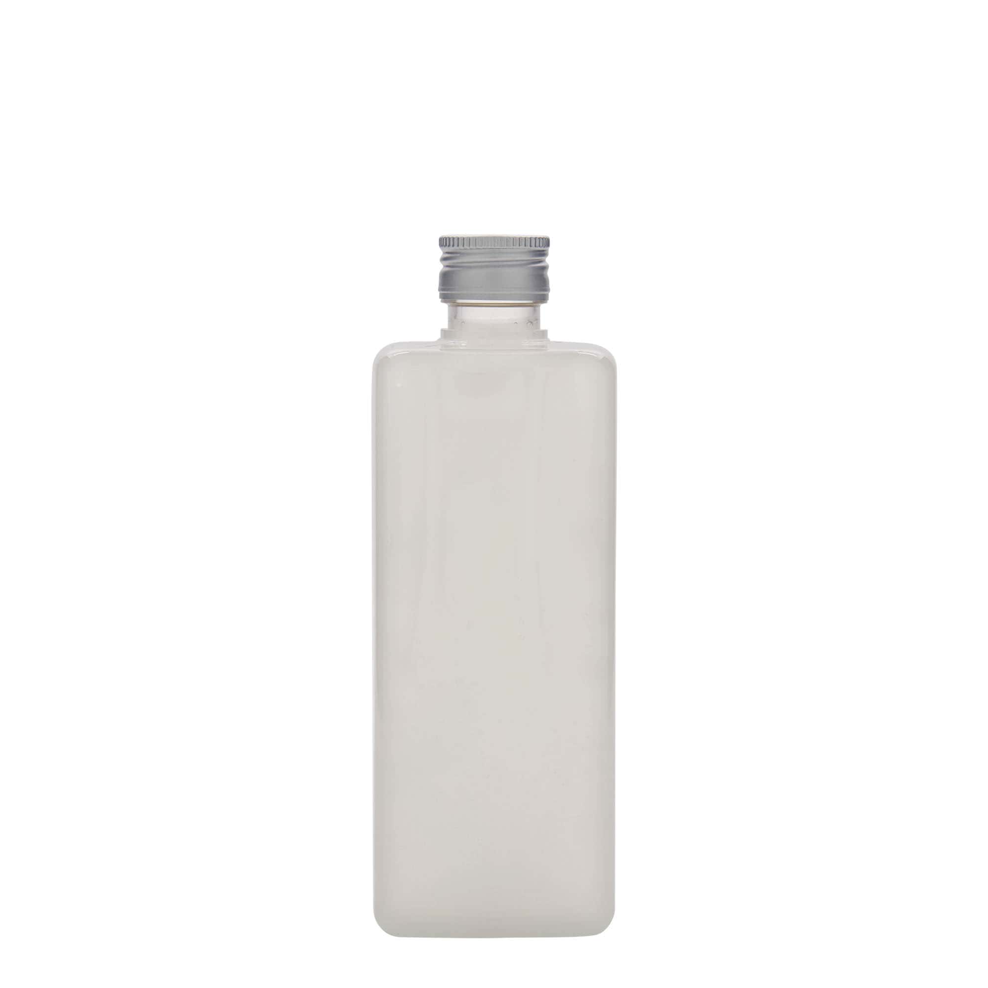 500 ml PET-Flasche 'Karl', quadratisch, Kunststoff, Mündung: PP 28