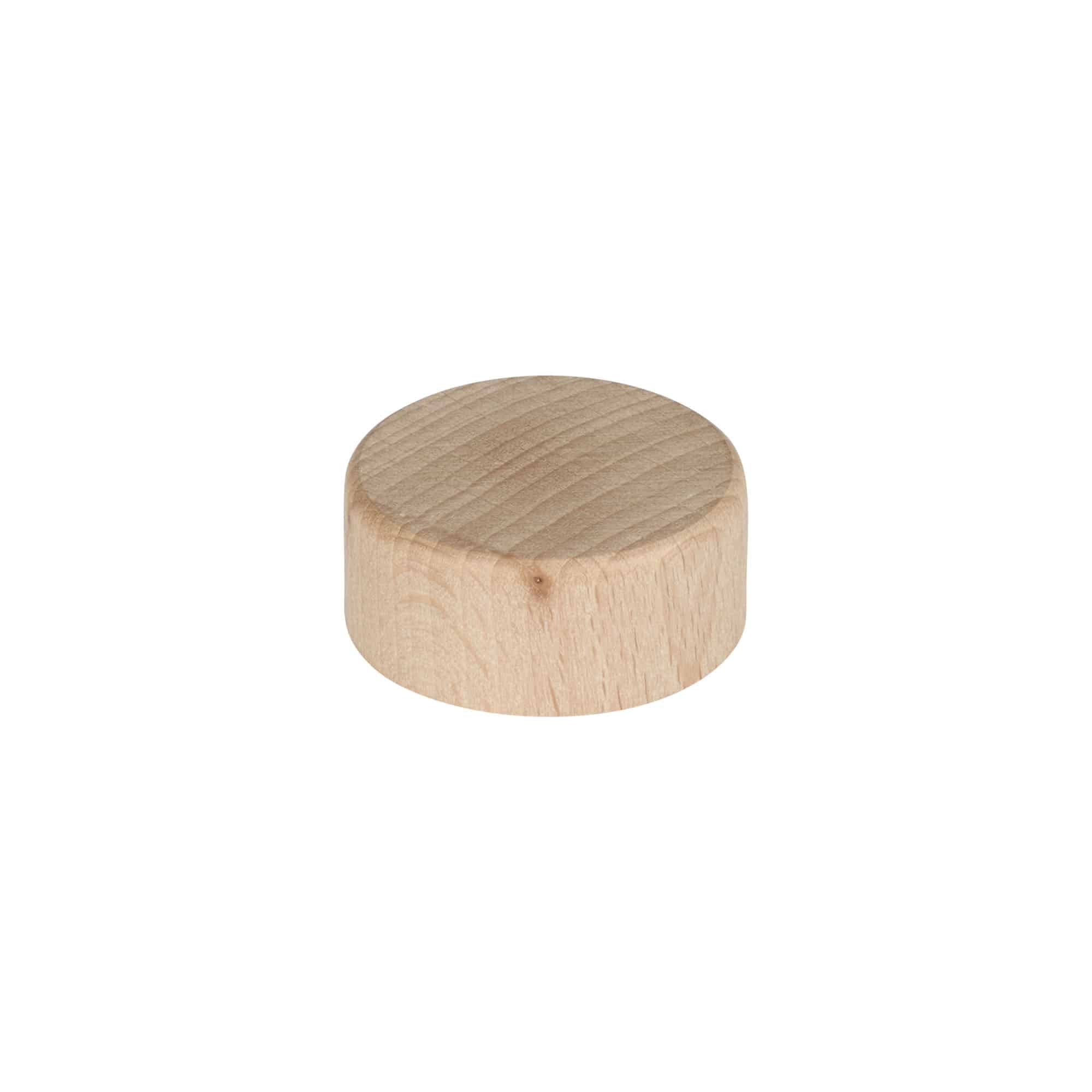 Schraubverschluss, Holz, beige, für Mündung: GPI 28/400 Schraubverschluss, Holz, beige, für Mündung: GPI 28/400