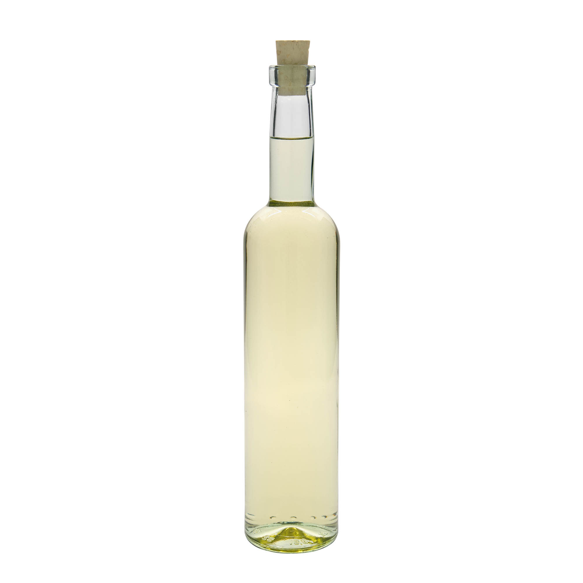 500 ml Glasflasche „Bordeaux“, Mündung: Kork