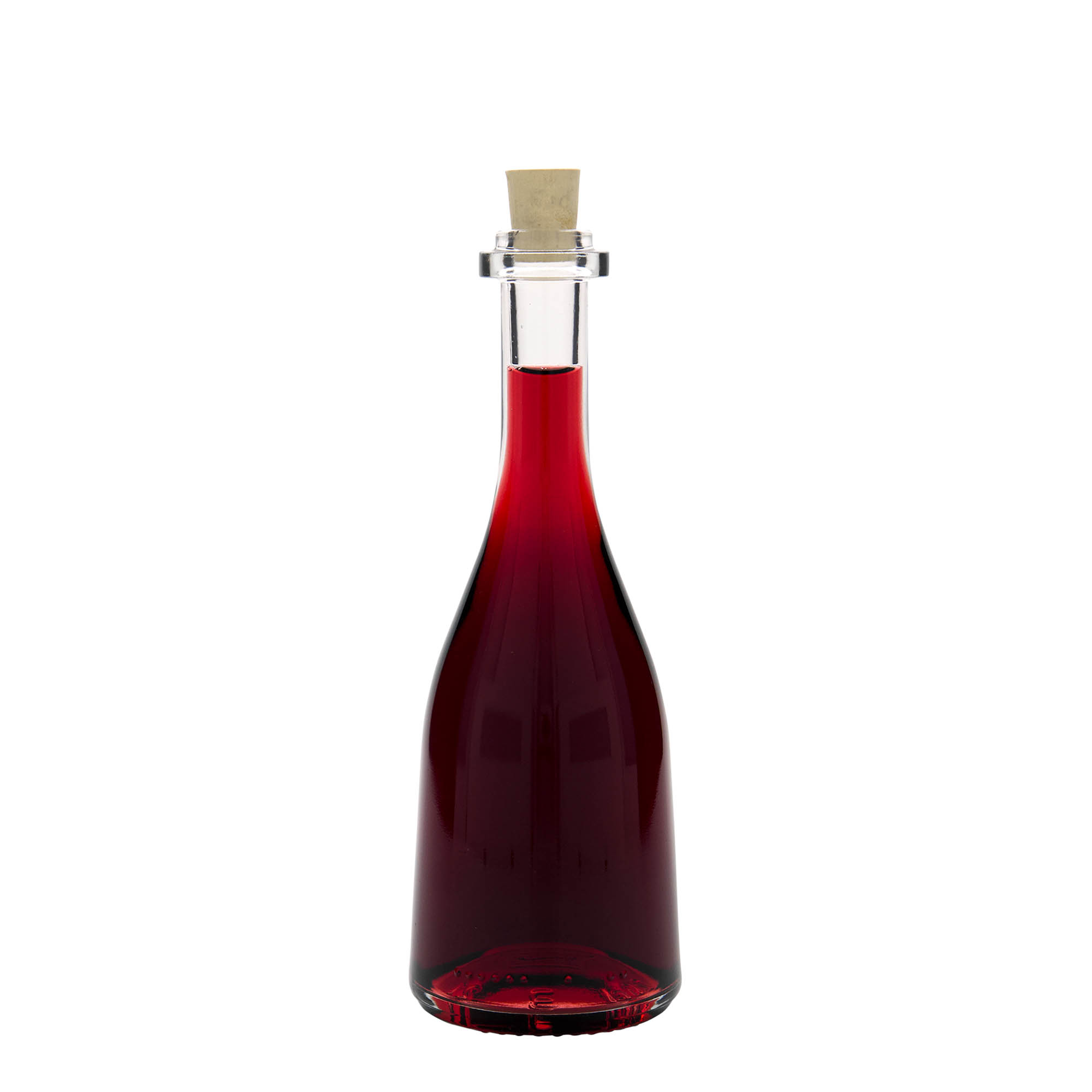 200 ml Glasflasche 'Rustica', Mündung: Kork 200 ml Glasflasche 'Rustica', Mündung: Kork
