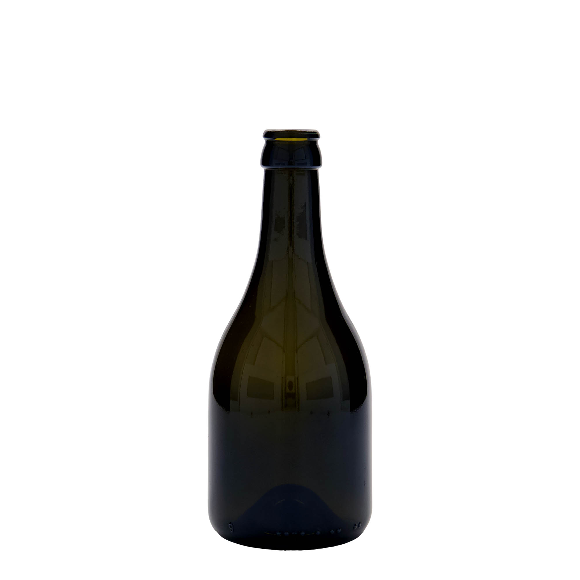 330 ml Bierflasche 'Horta', Glas, antikgrün, Mündung: Kronkorken 330 ml Bierflasche 'Horta', Glas, antikgrün, Mündung: Kronkorken