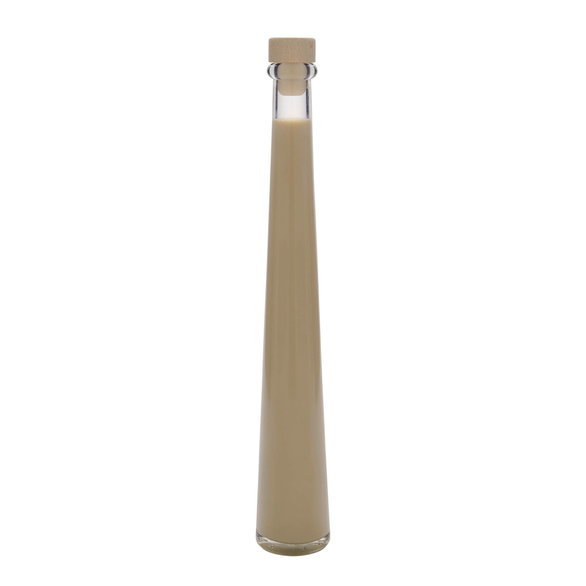 200 ml Glasflasche 'Dama Rondo', Mündung: Kork 200 ml Glasflasche 'Dama Rondo', Mündung: Kork