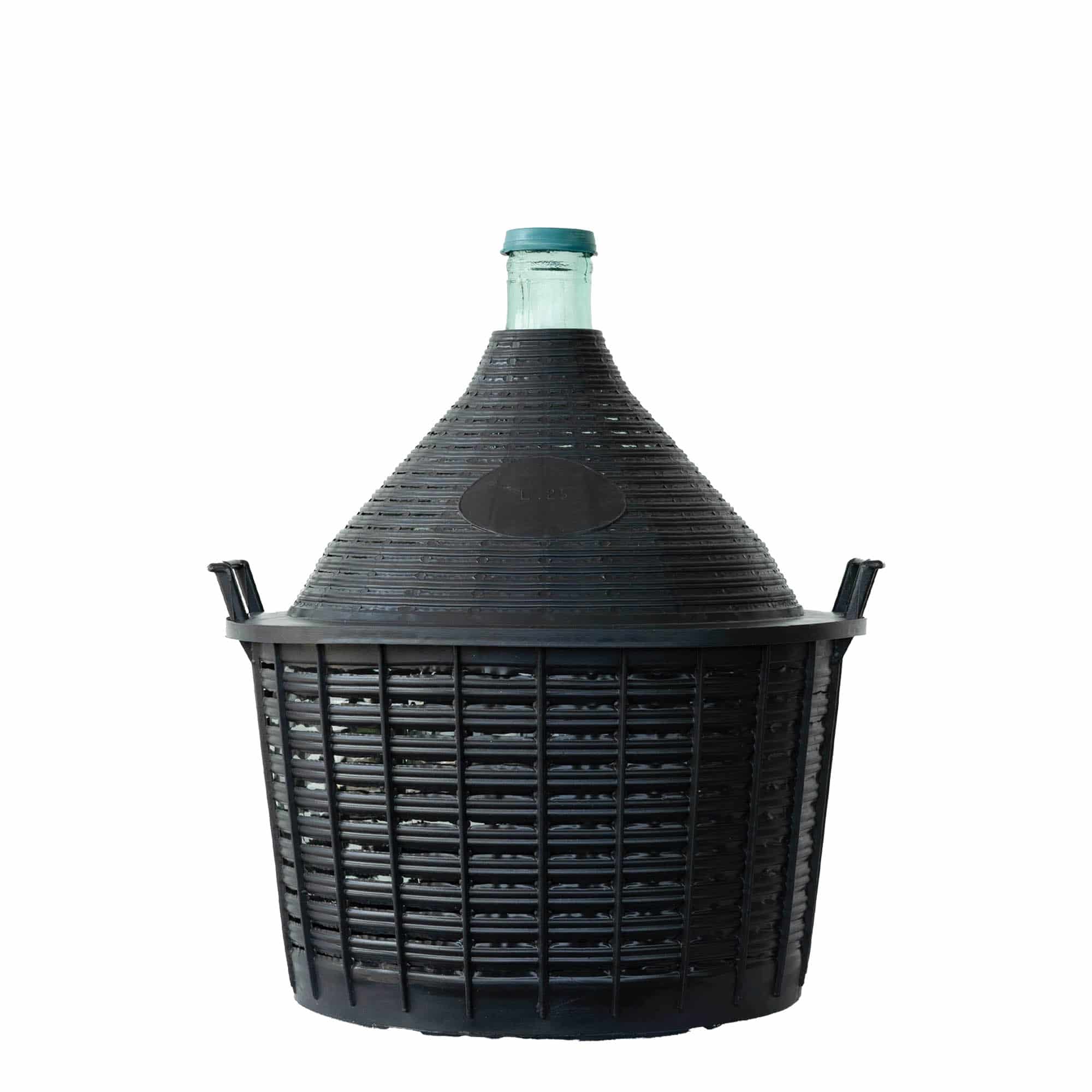 25 l Ballonflasche Enghals, Glas, Mündung: Stülpdeckel 25 l Ballonflasche Enghals, Glas, Mündung: Stülpdeckel