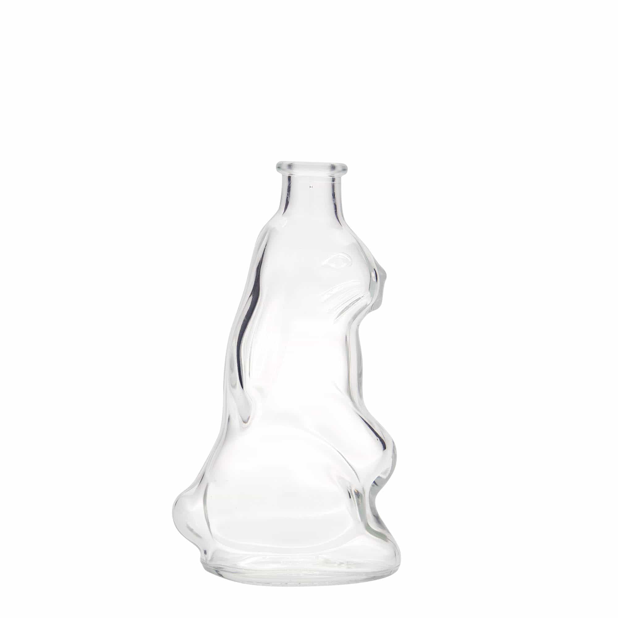 200 ml Glasflasche 'Hase', Mündung: Kork
