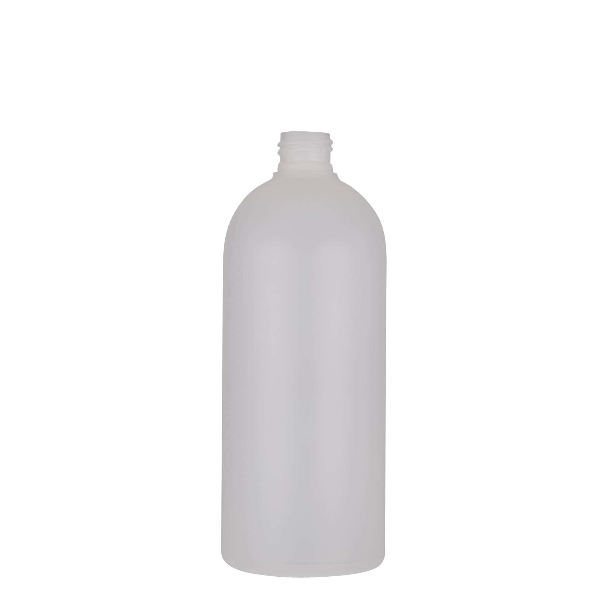 500 ml Kunststoffflasche 'Tuffy', HDPE, natur, Mündung: GPI 24/410 500 ml Kunststoffflasche 'Tuffy', HDPE, natur, Mündung: GPI 24/410