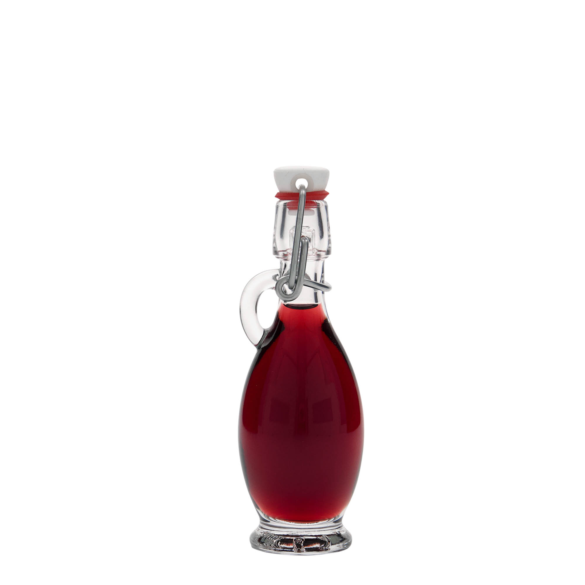 40 ml Glasflasche „Egizia“, Mündung: Bügelverschluss