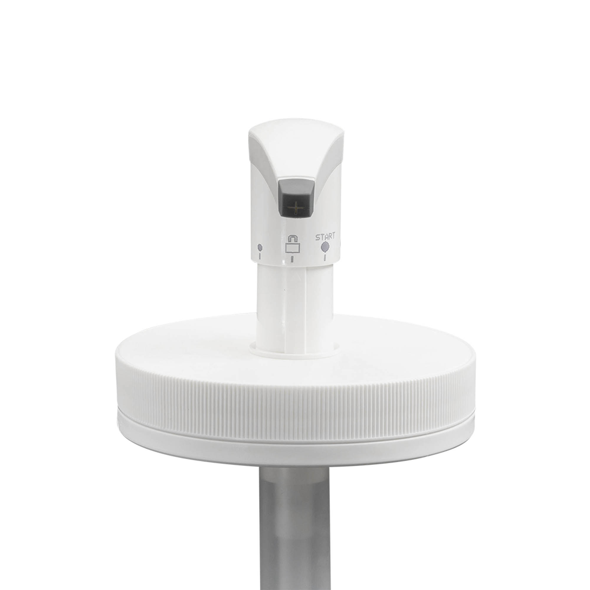 Dispenserpumpe für 1.240 ml „Securibox“, PE-Kunststoff, weiß, für Mündung: Schraubverschluss