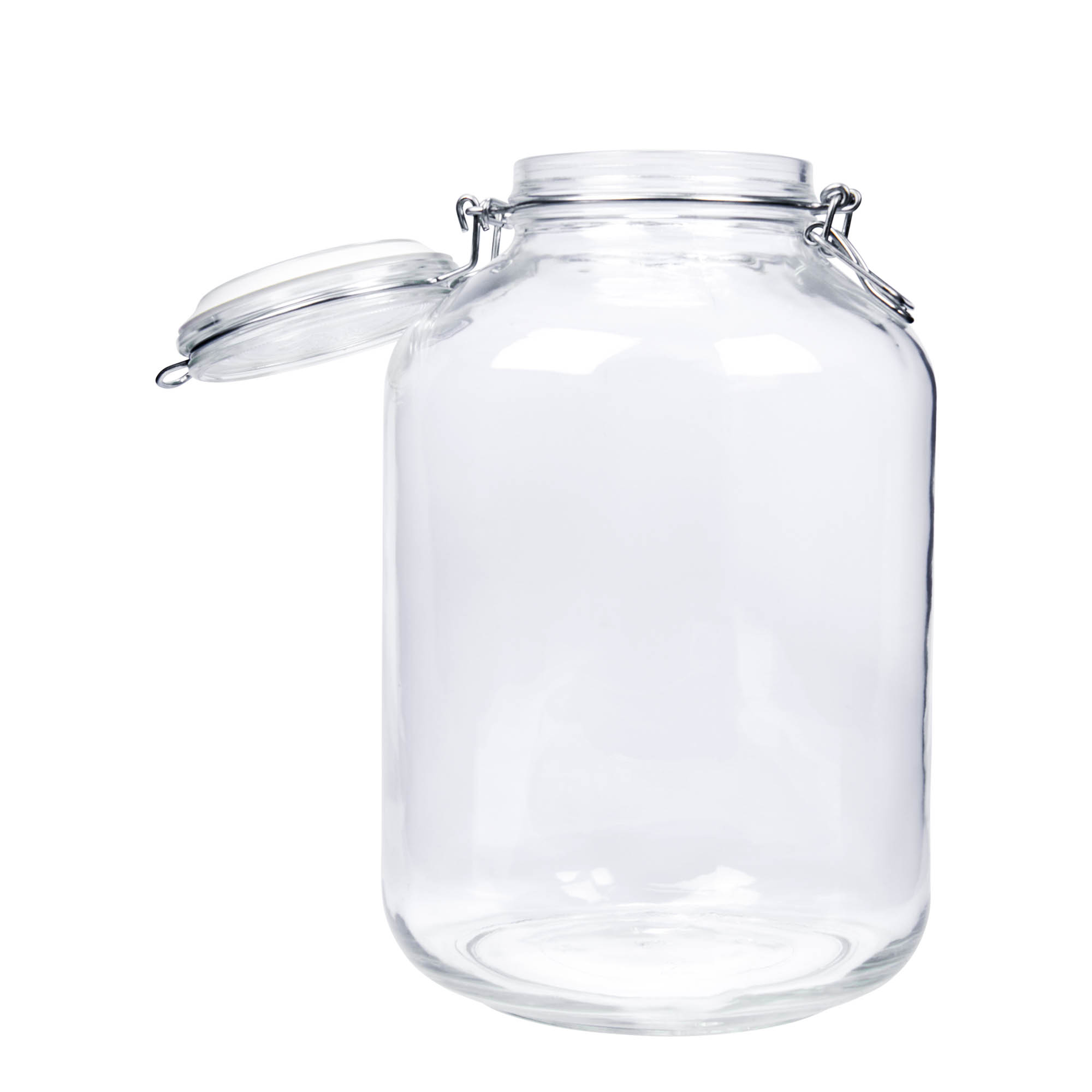 5.000 ml Drahtbügelglas „Fido“, Mündung: Drahtbügelverschluss 5.000 ml Drahtbügelglas „Fido“, Mündung: Drahtbügelverschluss