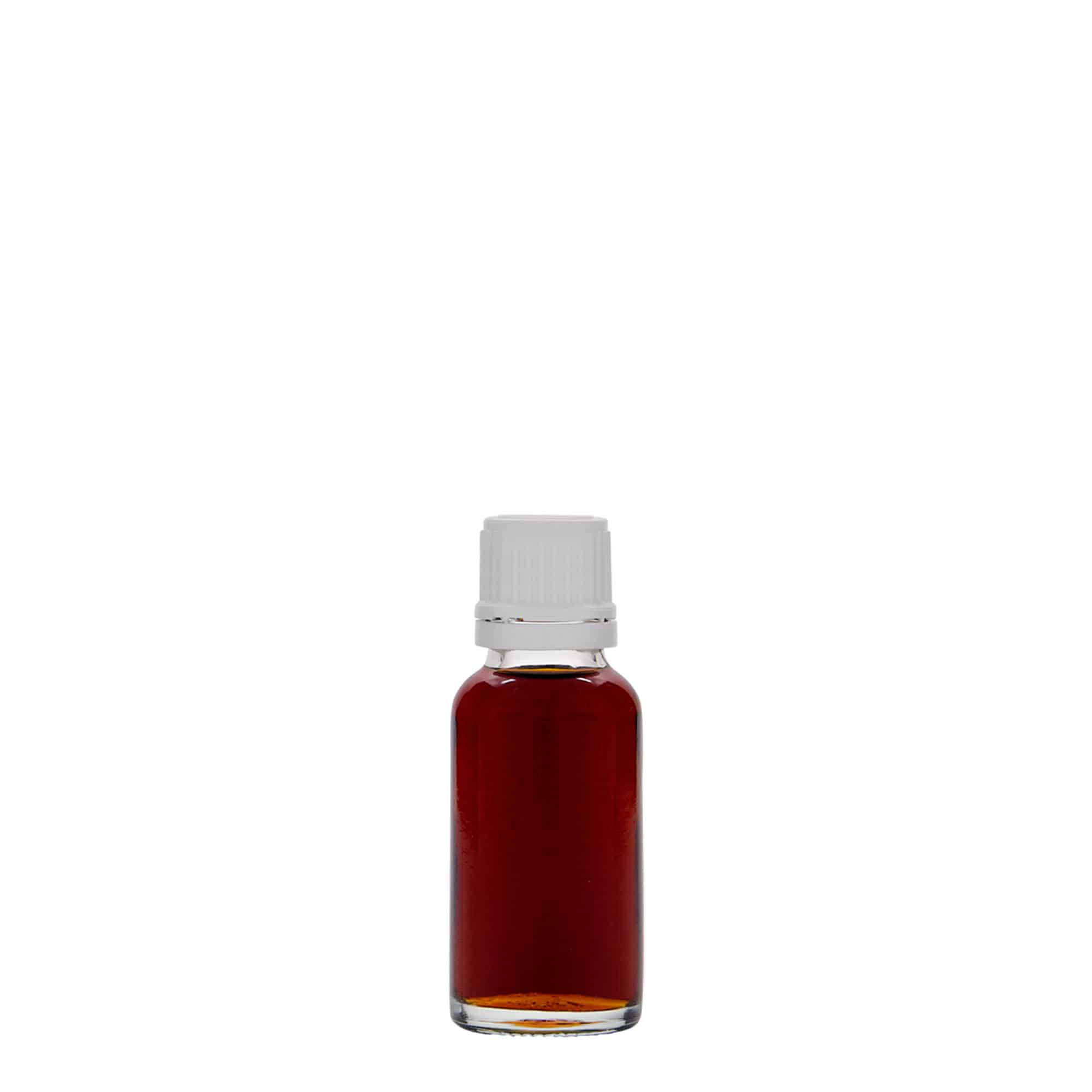 20 ml Medizinflasche, Glas, Mündung: DIN 18 20 ml Medizinflasche, Glas, Mündung: DIN 18