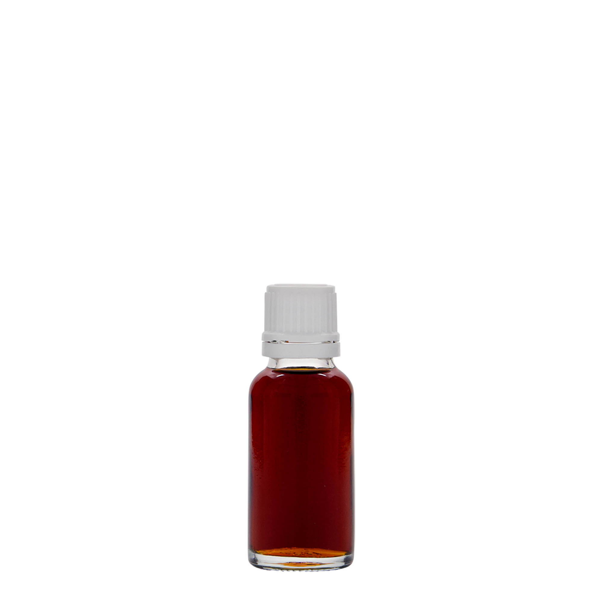 20 ml Medizinflasche, Glas, Mündung: DIN 18 20 ml Medizinflasche, Glas, Mündung: DIN 18