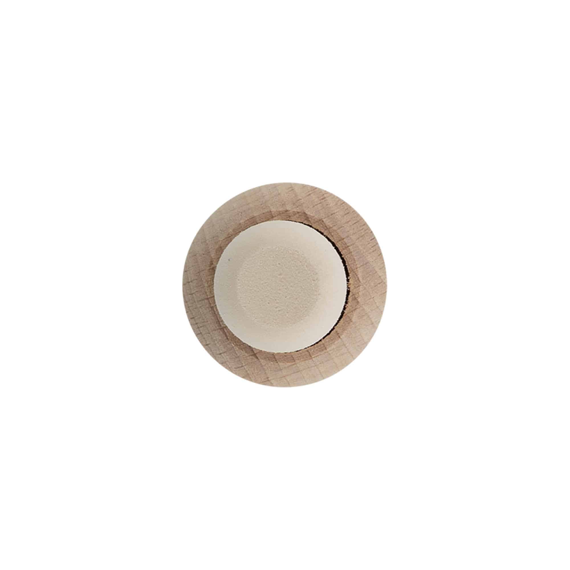 Griffkorken 19 mm „Kugel“, Holz/Kunststoff, für Mündung: Kork