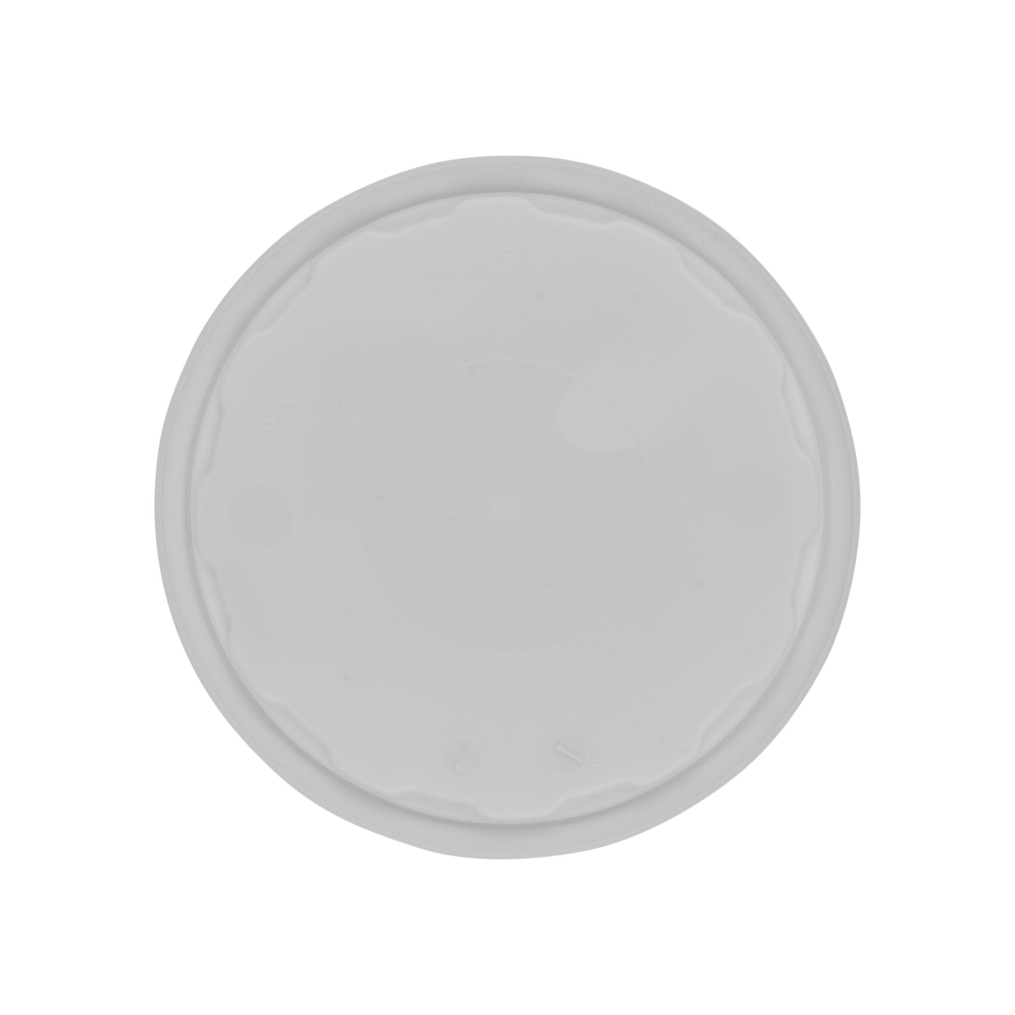 Deckel für 1 l Eimer, PP-Kunststoff, weiß Deckel für 1 l Eimer, PP-Kunststoff, weiß