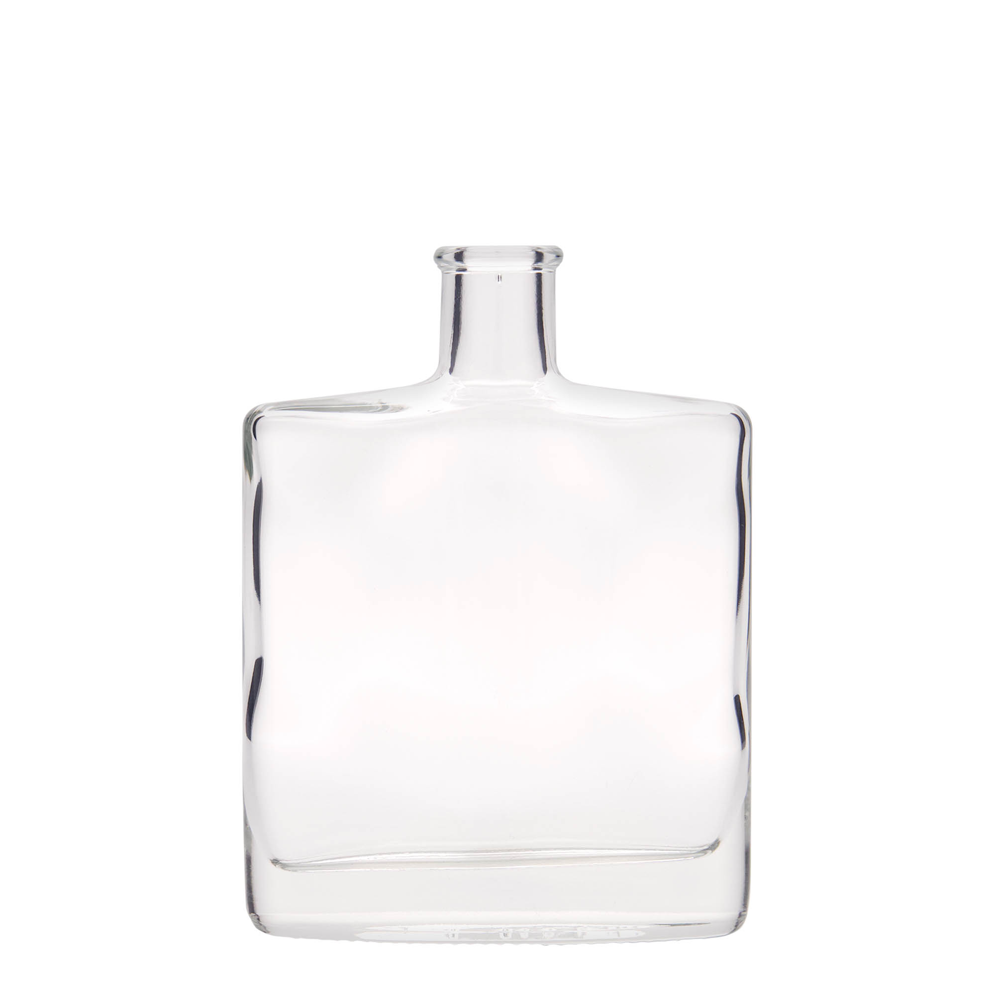 350 ml Glasflasche 'Zorbas', oval, Mündung: Kork 350 ml Glasflasche 'Zorbas', oval, Mündung: Kork