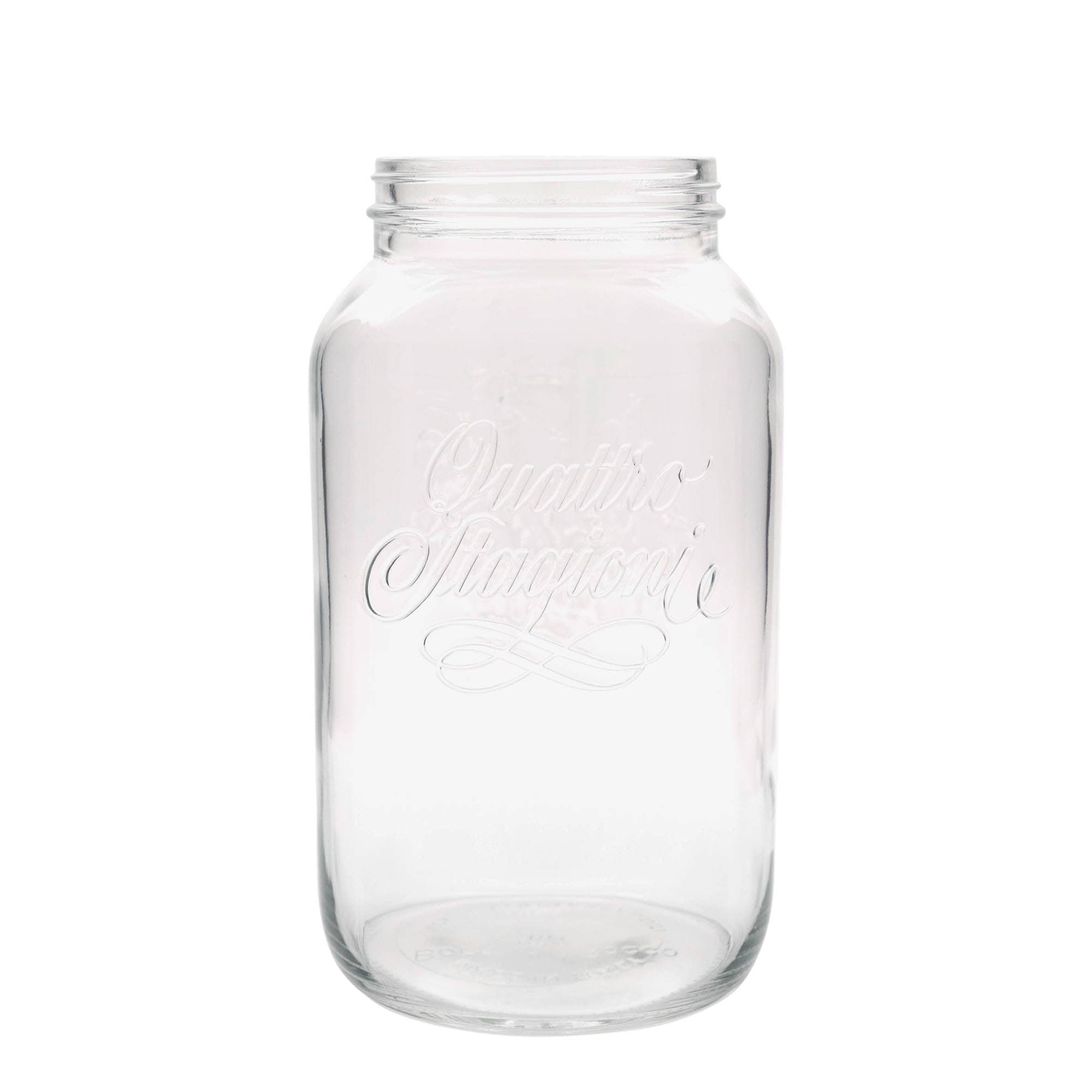 3.800 ml Glas 'Quattro Stagioni', Mündung: Schraubverschluss 3.800 ml Glas 'Quattro Stagioni', Mündung: Schraubverschluss