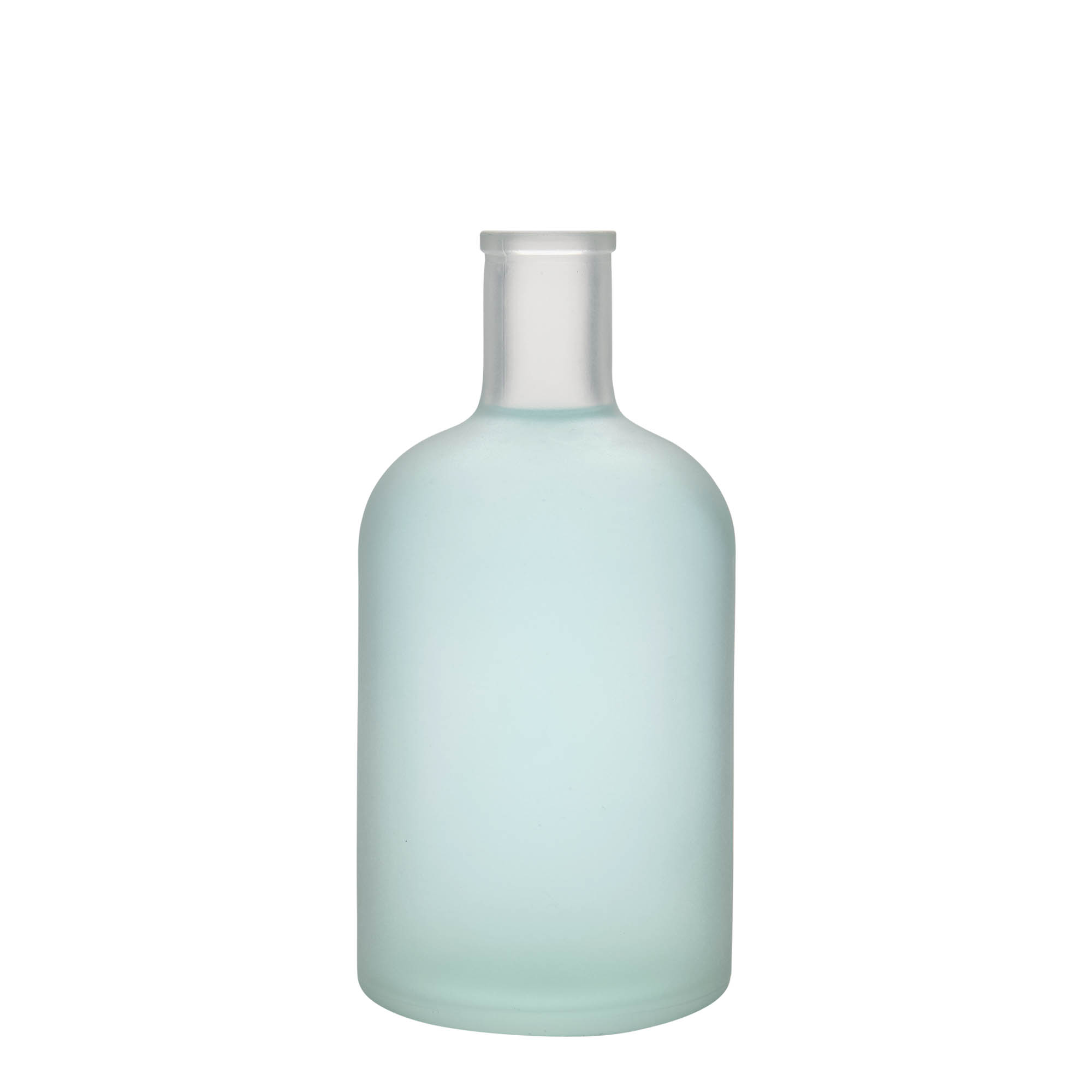 700 ml Glasflasche „Gerardino“, geeist, Mündung: Kork